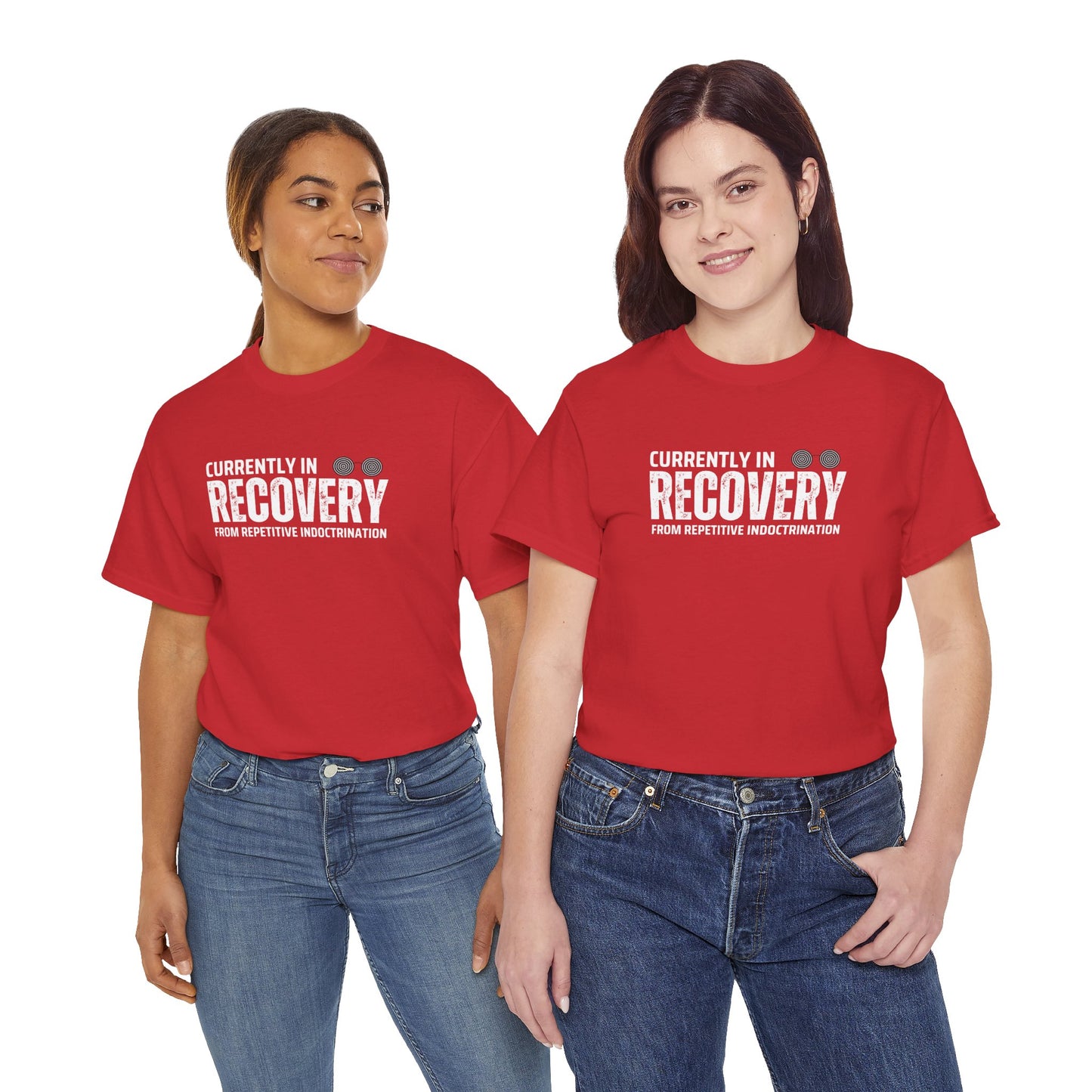 Currently in Recovery from Repetitive Indoctrination Unisex Cotton Tee USA