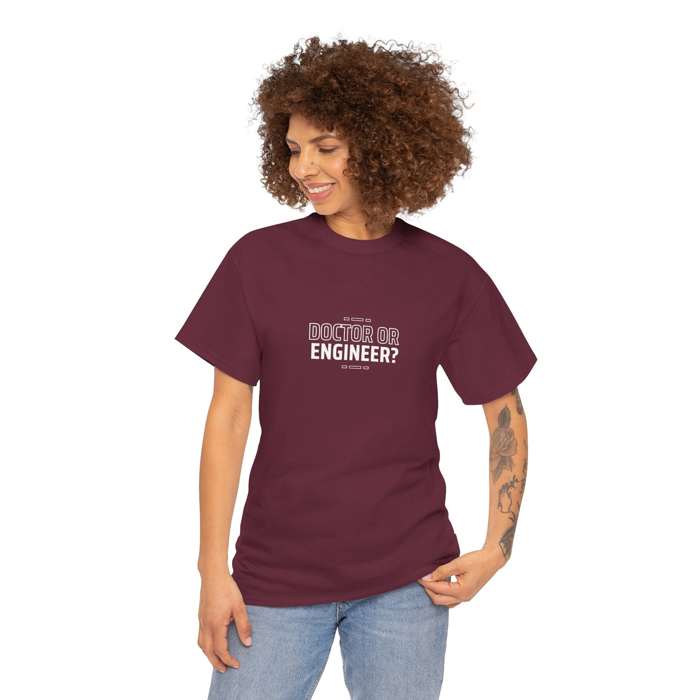 Doctor or Engineer Unisex Cotton Tee USA