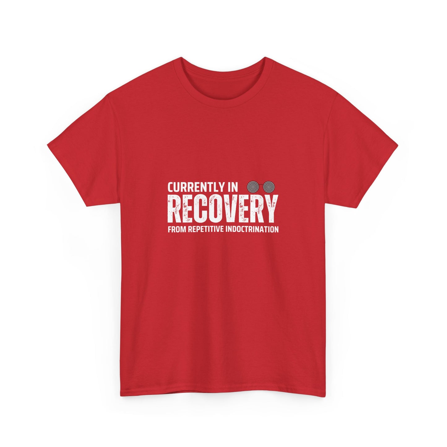 Currently in Recovery from Repetitive Indoctrination Unisex Cotton Tee USA