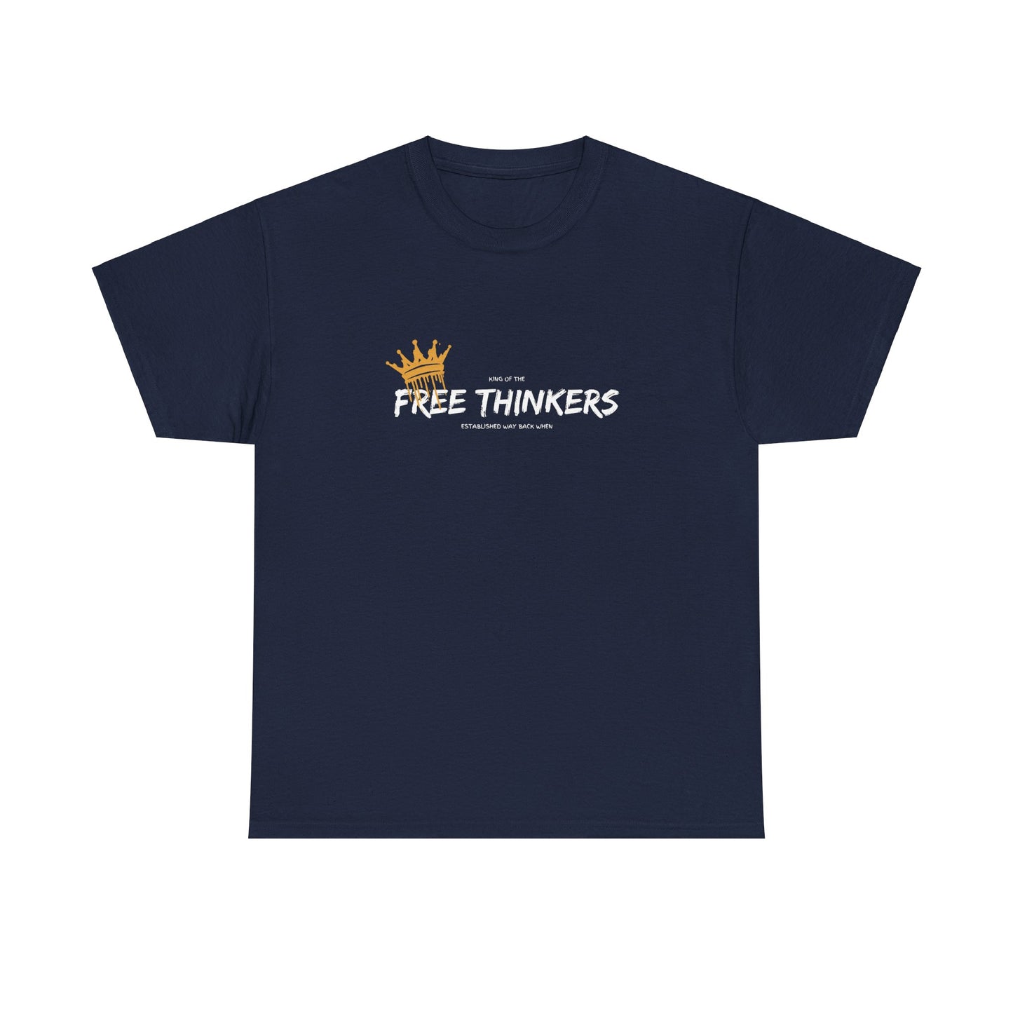 King of the Free Thinkers Unisex Cotton Tee USA