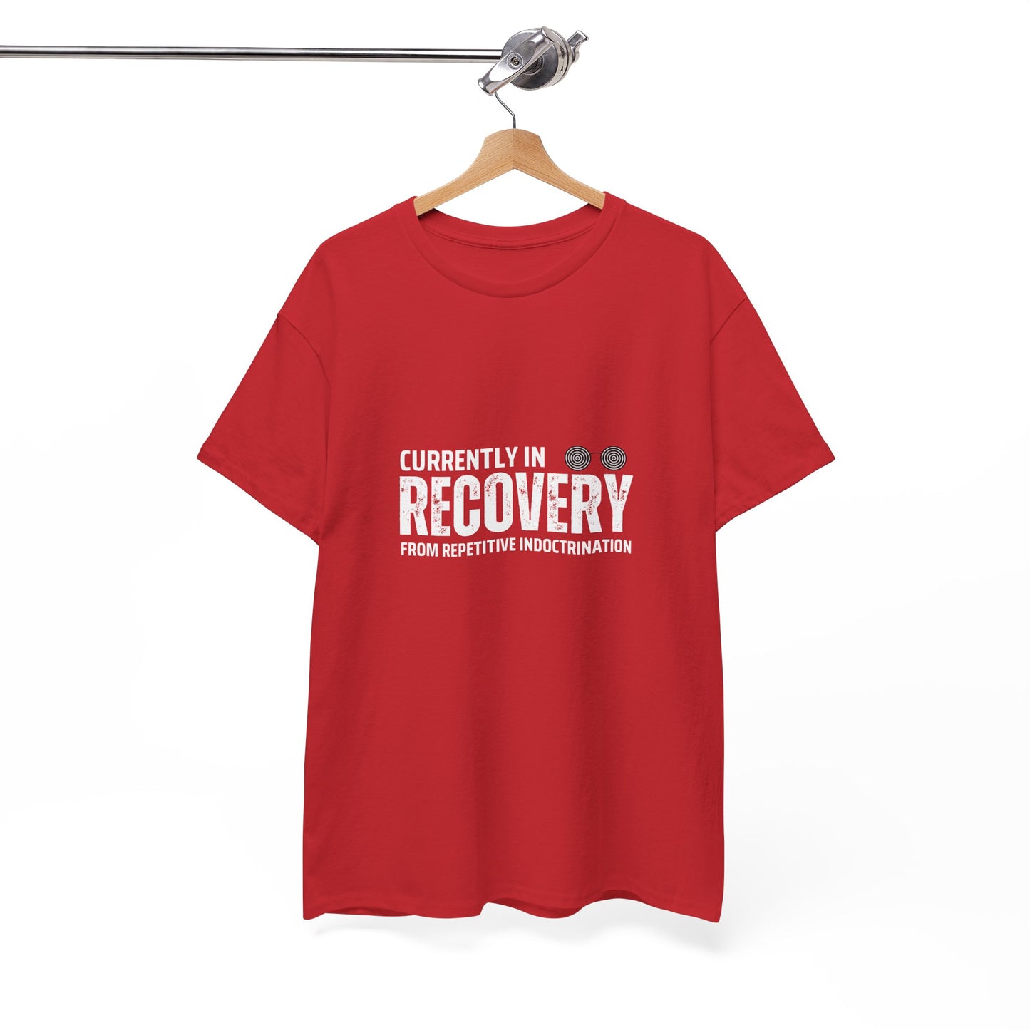 Currently in Recovery from Repetitive Indoctrination Unisex Cotton Tee USA