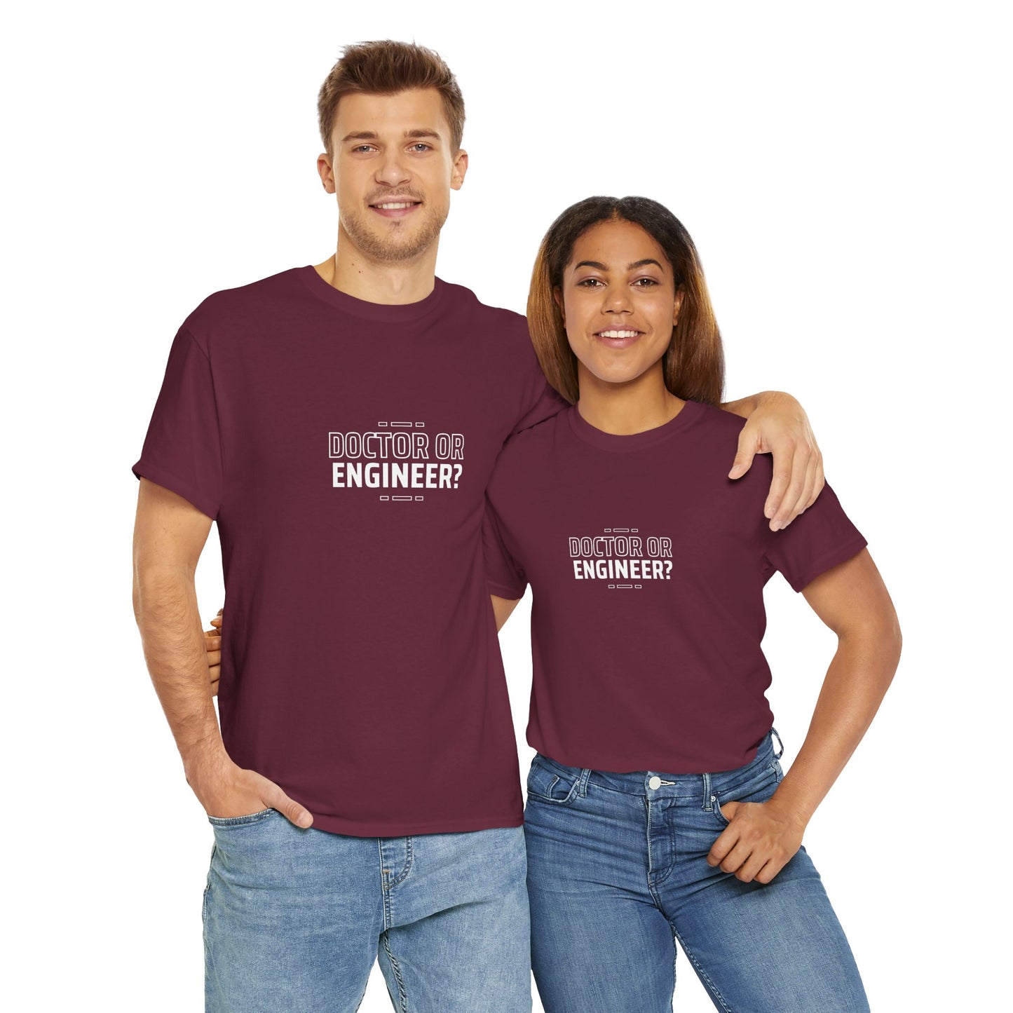 Doctor or Engineer Unisex Cotton Tee USA