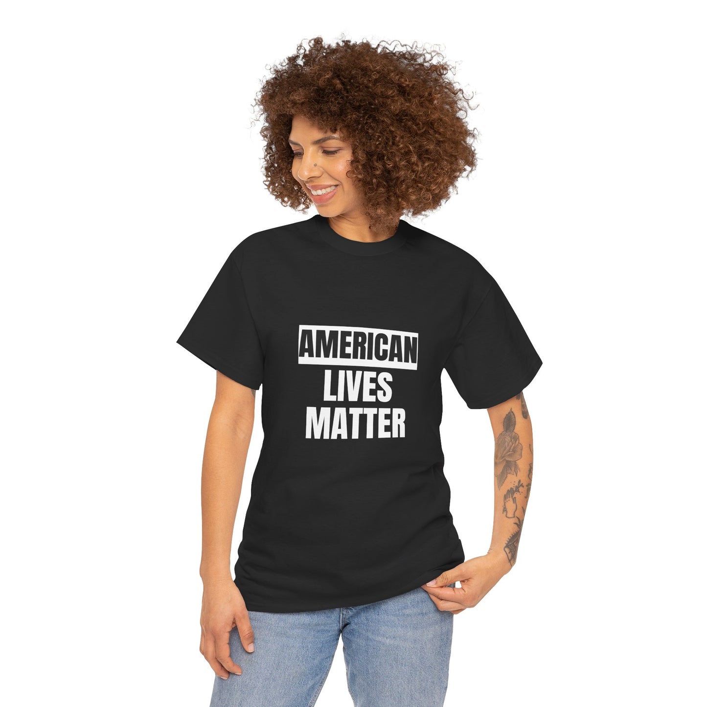 American Lives Matter Unisex Cotton Tee USA