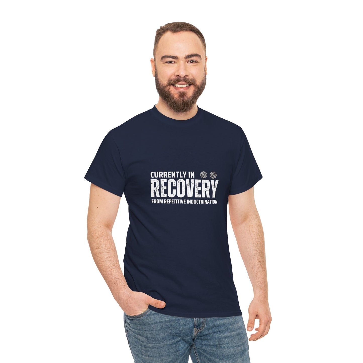 Currently in Recovery from Repetitive Indoctrination Unisex Cotton Tee USA