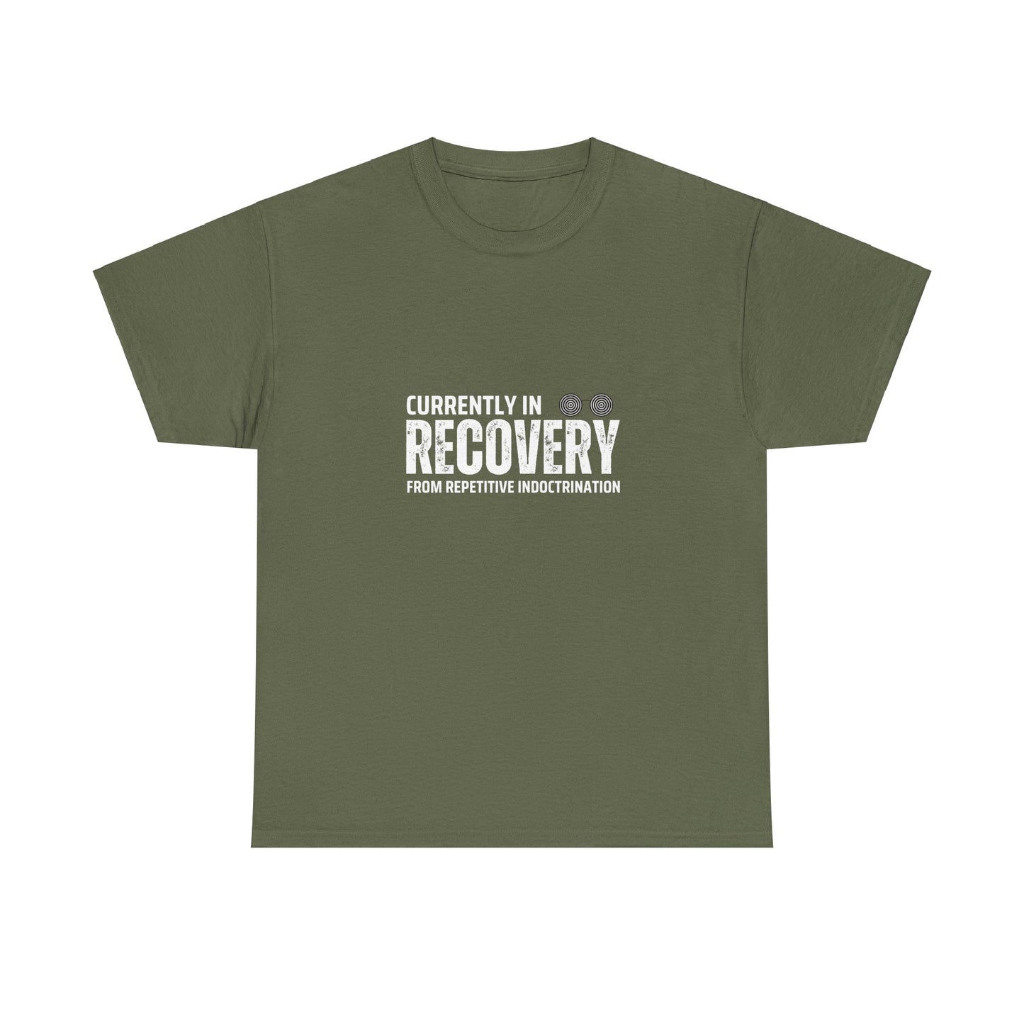 Currently in Recovery from Repetitive Indoctrination Unisex Cotton Tee USA