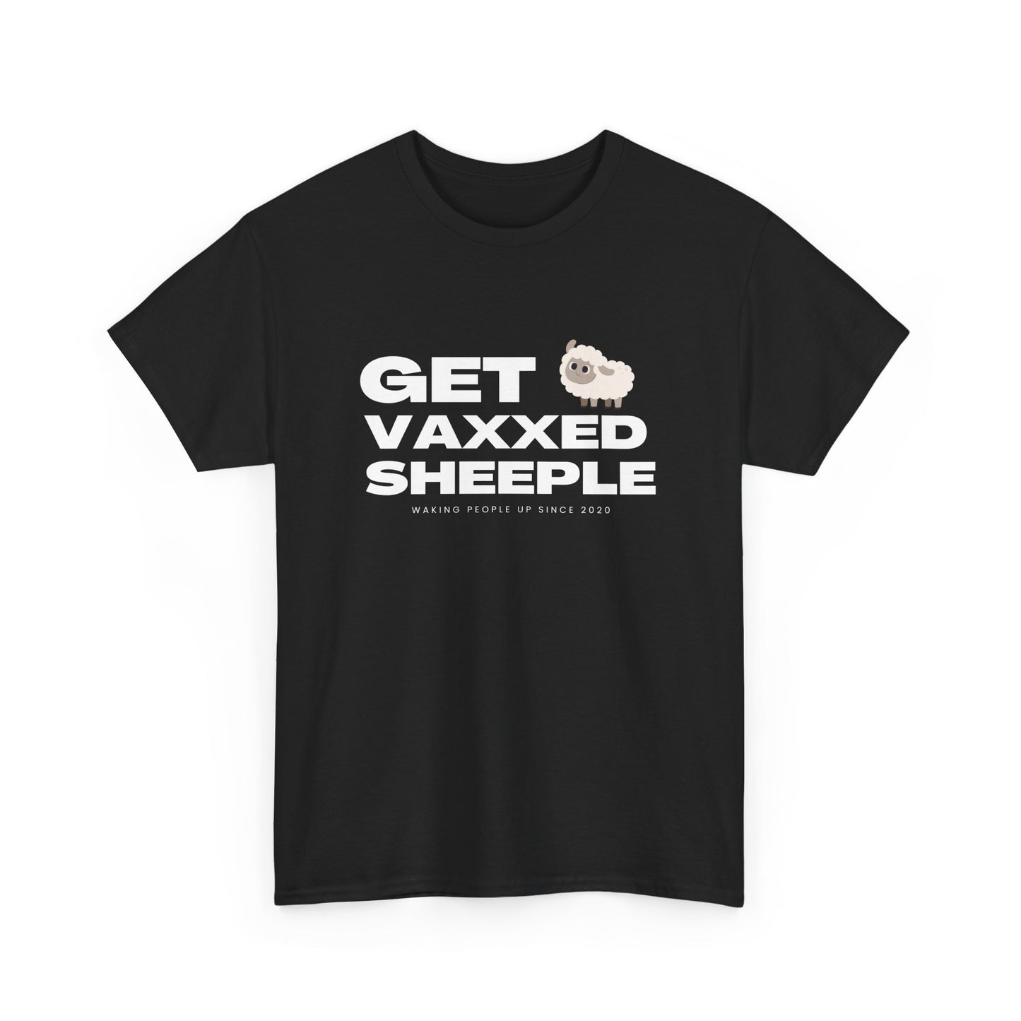 Get Vaxxed Sheeple Unisex Cotton Tee USA