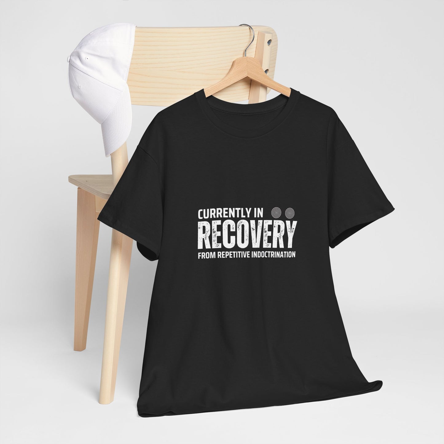 Currently in Recovery from Repetitive Indoctrination Unisex Cotton Tee USA