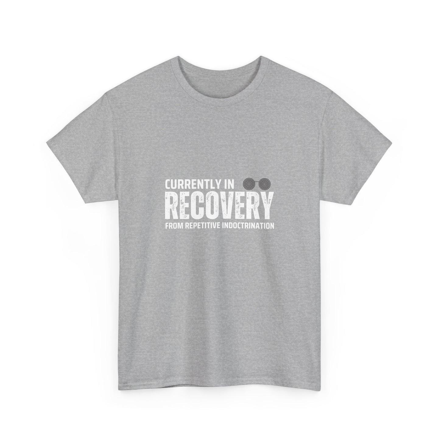 Currently in Recovery from Repetitive Indoctrination Unisex Cotton Tee USA