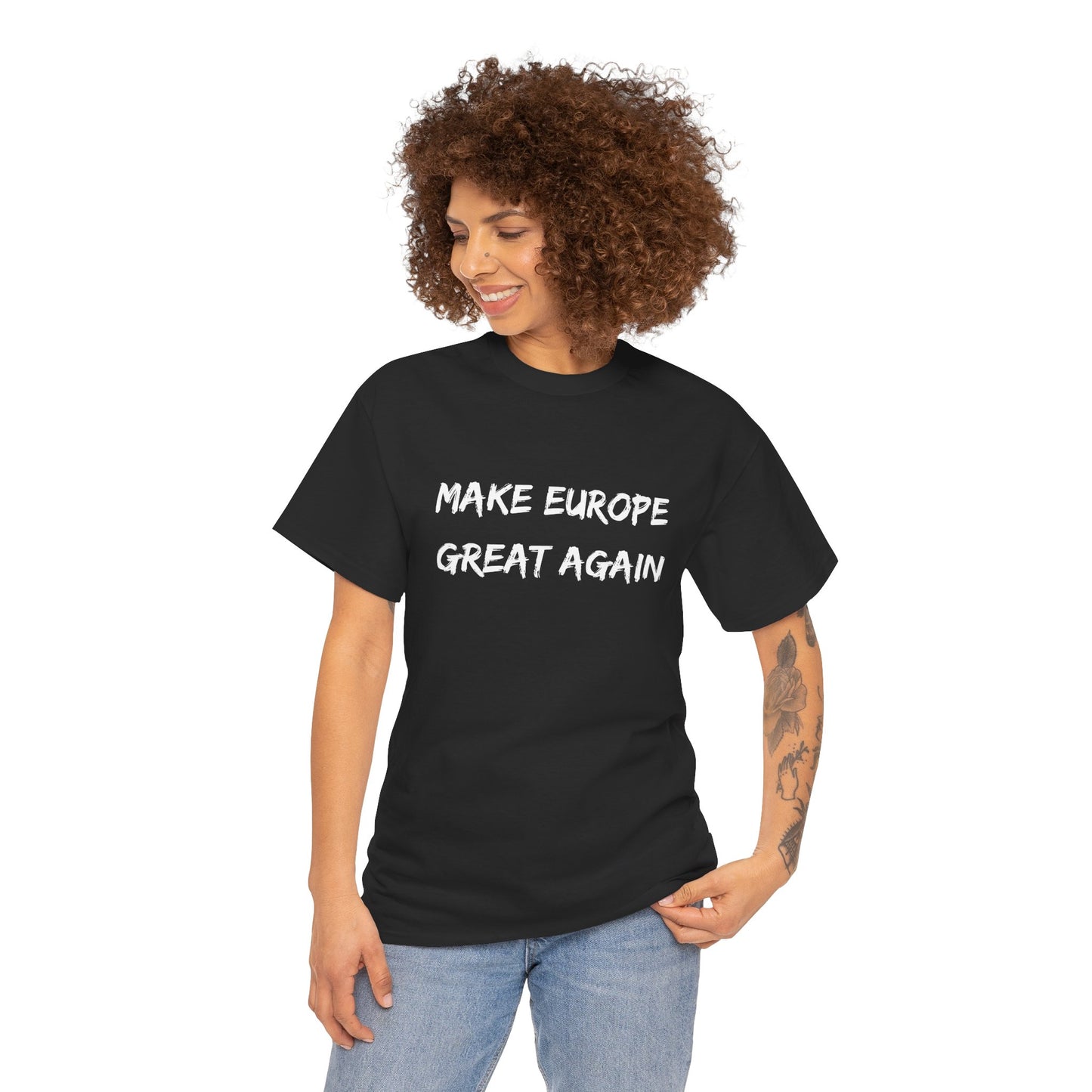 Make Europe Great Again Unisex Cotton Tee USA