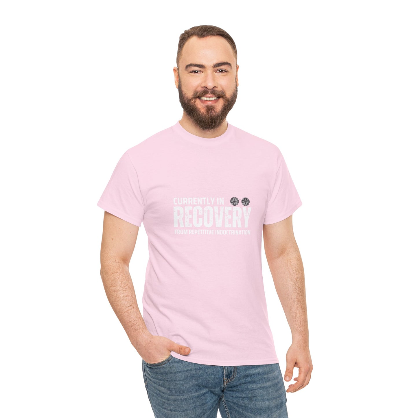 Currently in Recovery from Repetitive Indoctrination Unisex Cotton Tee USA