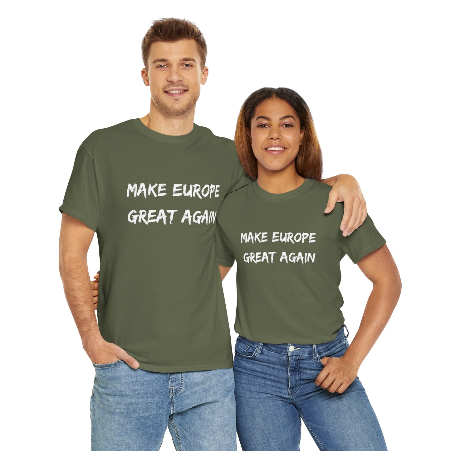 Make Europe Great Again Unisex Cotton Tee USA