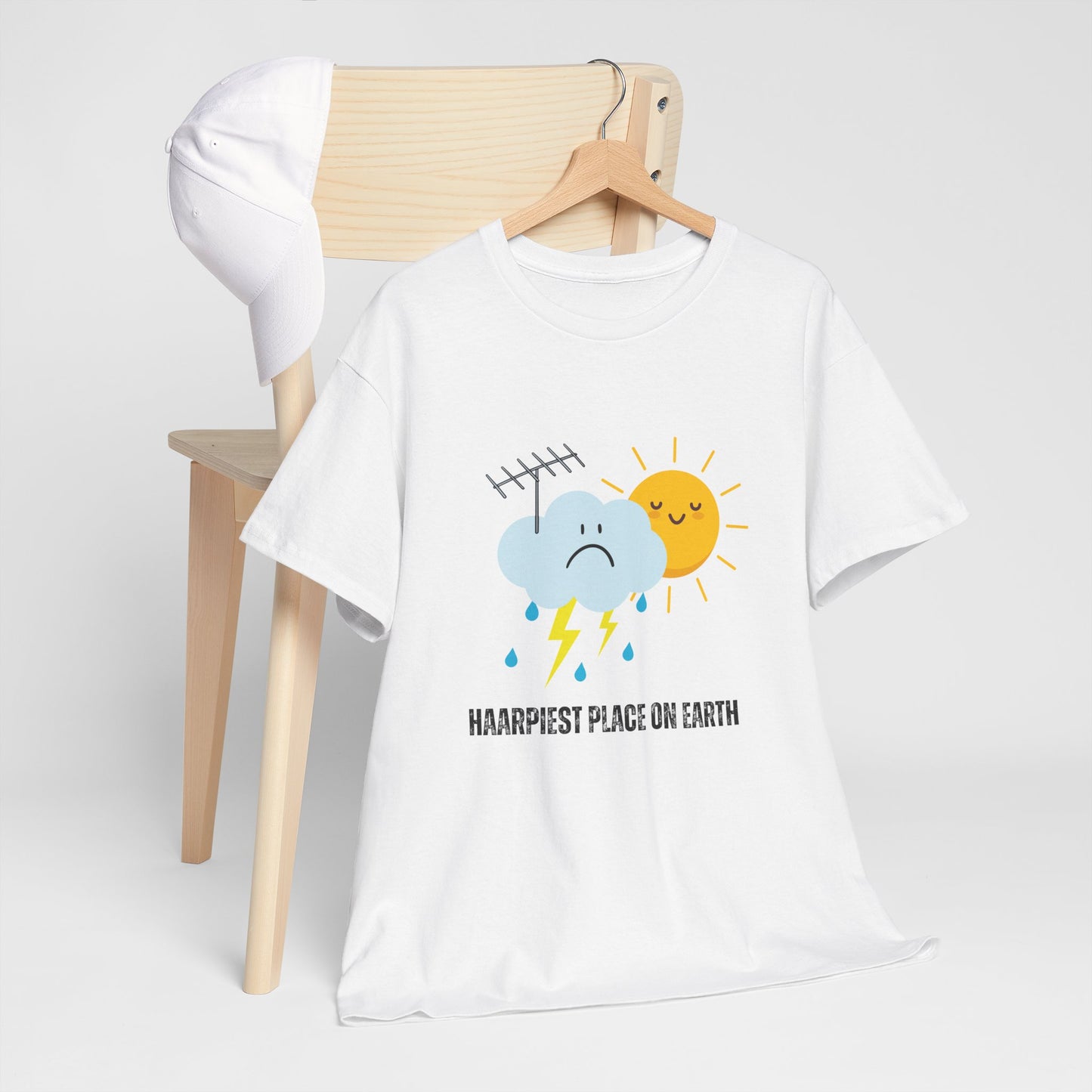 Haarpiest Place on Earth Unisex Cotton Tee USA