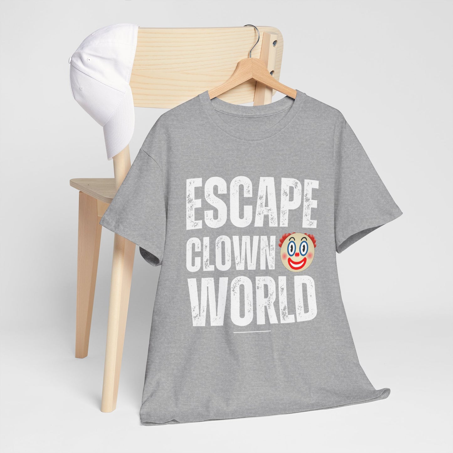 Escape Clown World Unisex Cotton Tee USA