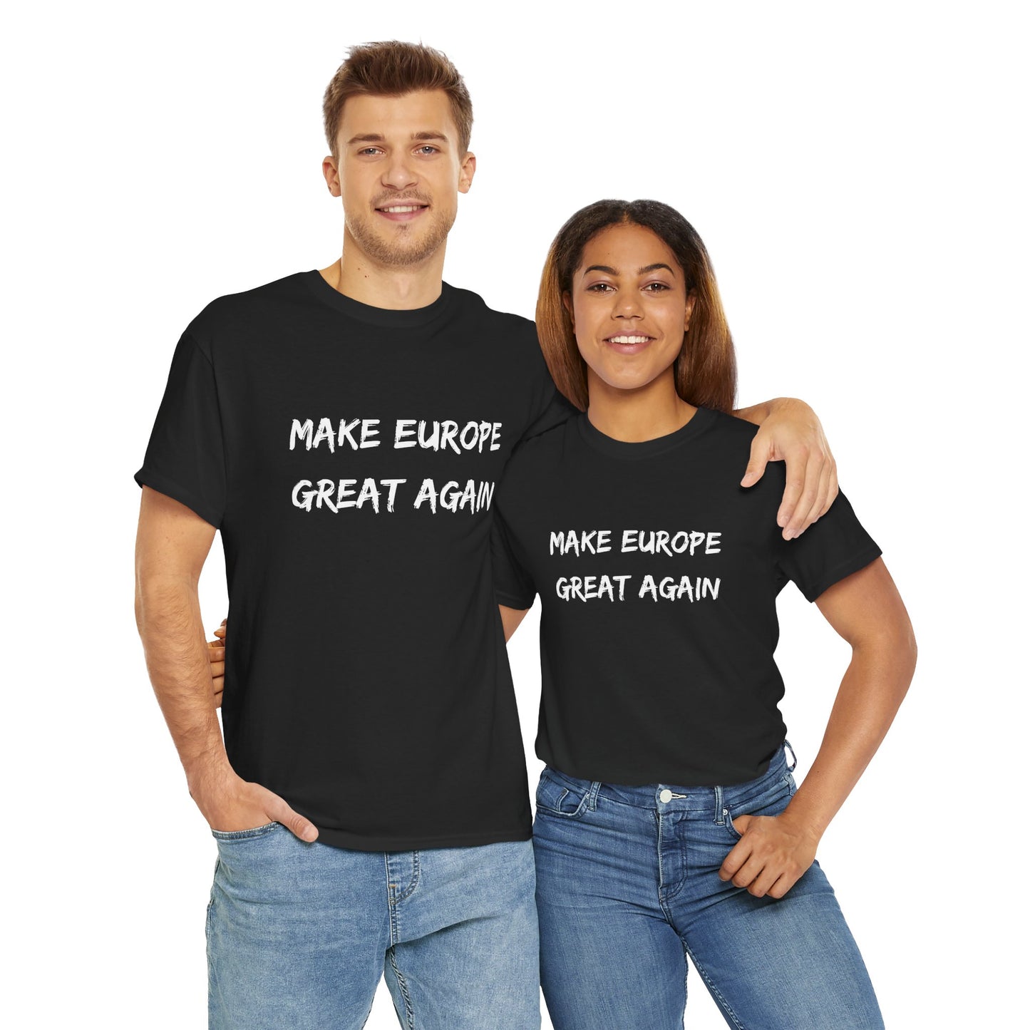 Make Europe Great Again Unisex Cotton Tee USA