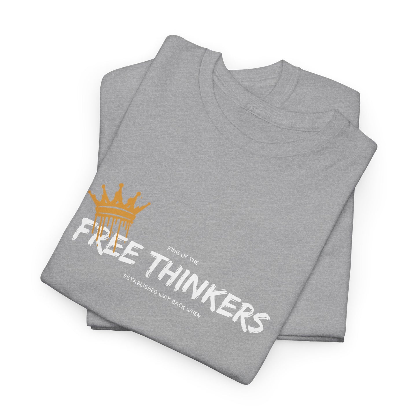 King of the Free Thinkers Unisex Cotton Tee USA