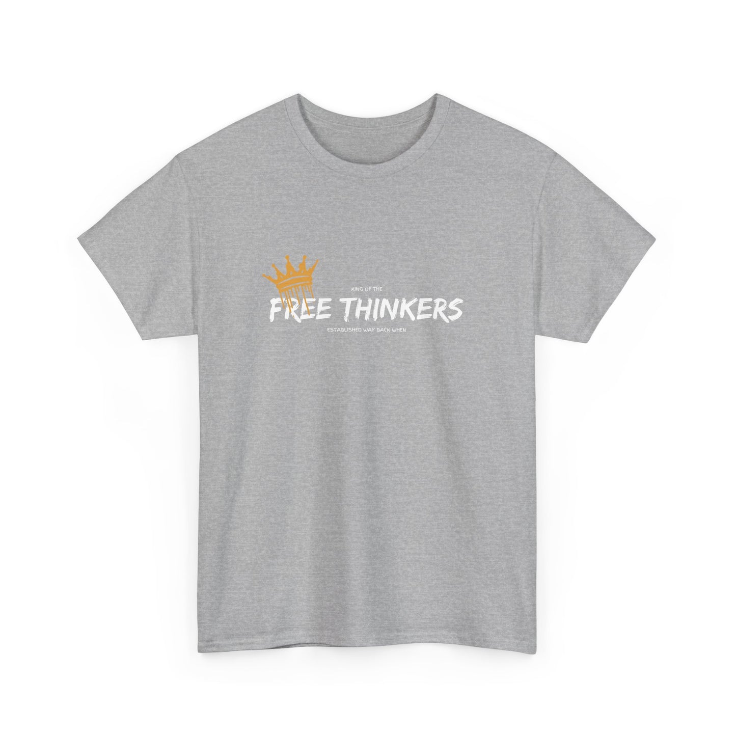 King of the Free Thinkers Unisex Cotton Tee USA