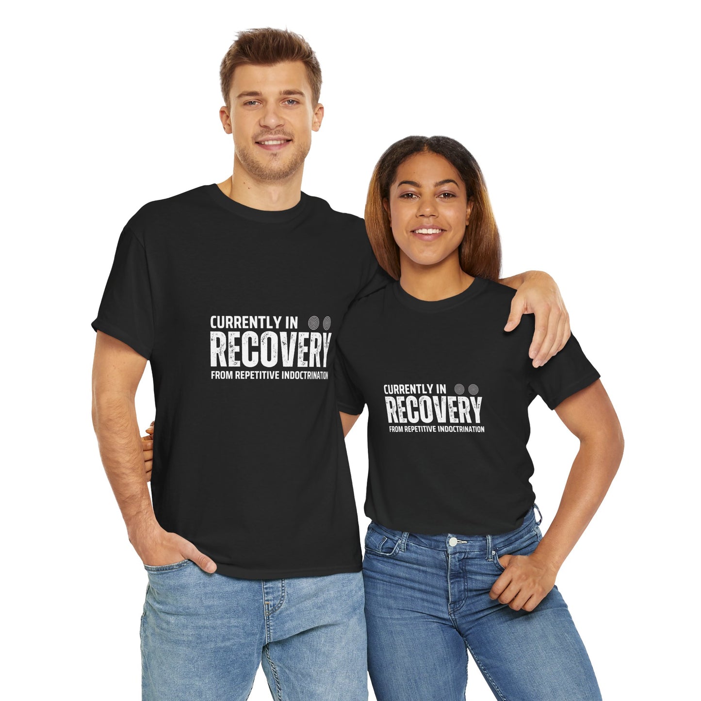 Currently in Recovery from Repetitive Indoctrination Unisex Cotton Tee USA