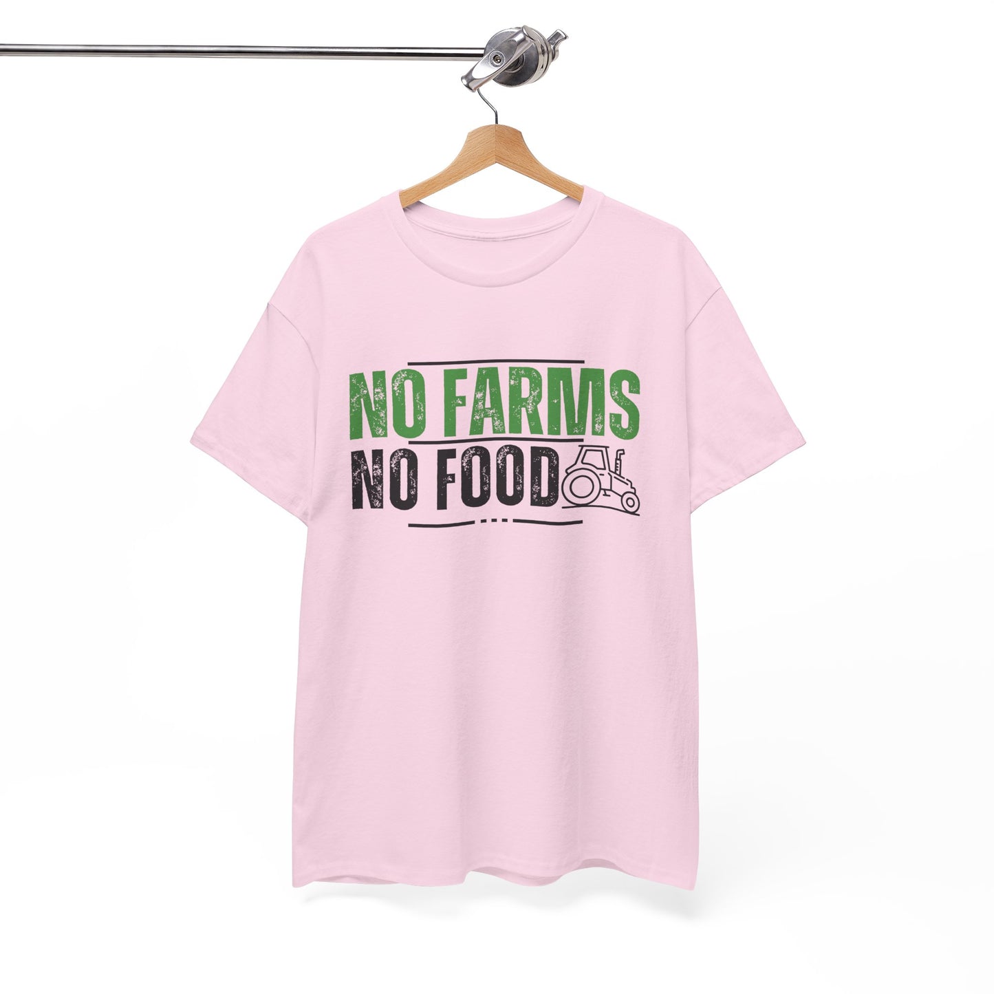 No Farms No Food Unisex Heavy Cotton Tee USA