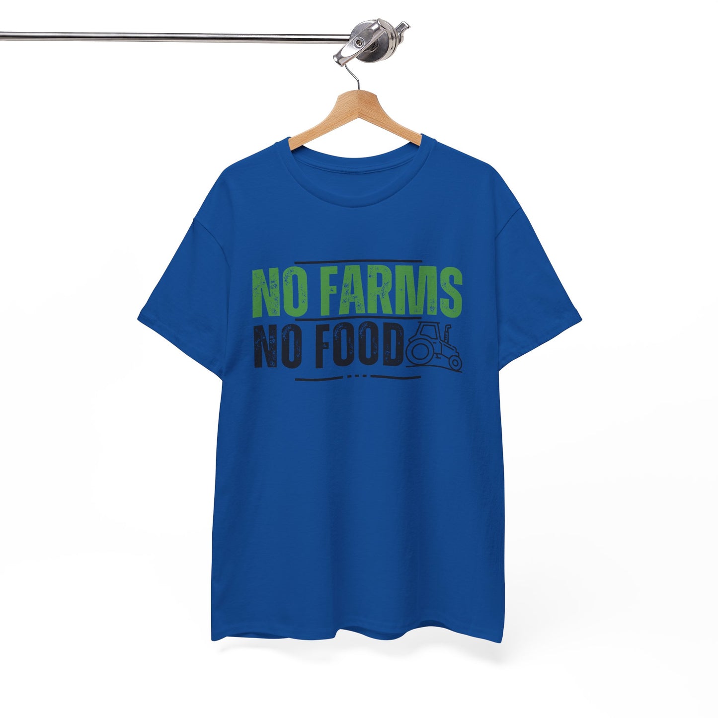 No Farms No Food Unisex Heavy Cotton Tee USA