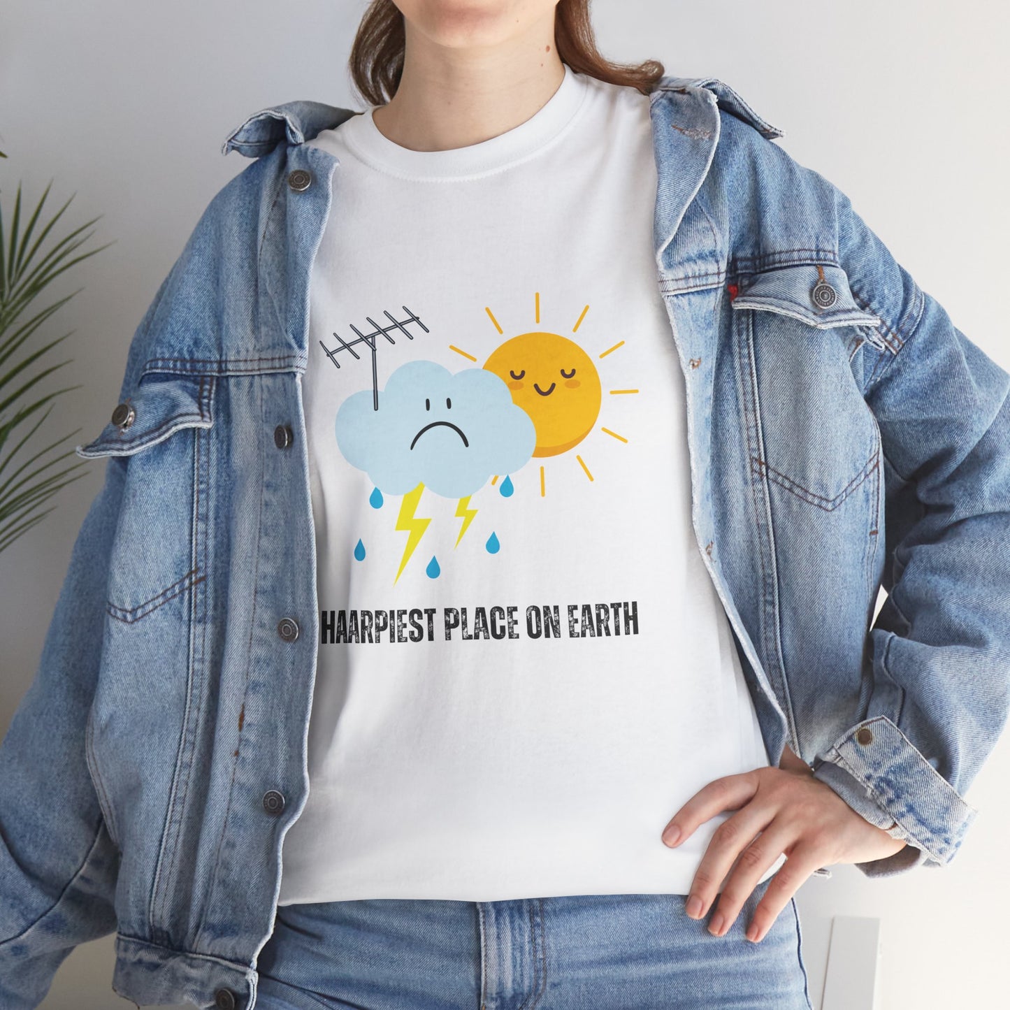 Haarpiest Place on Earth Unisex Cotton Tee USA