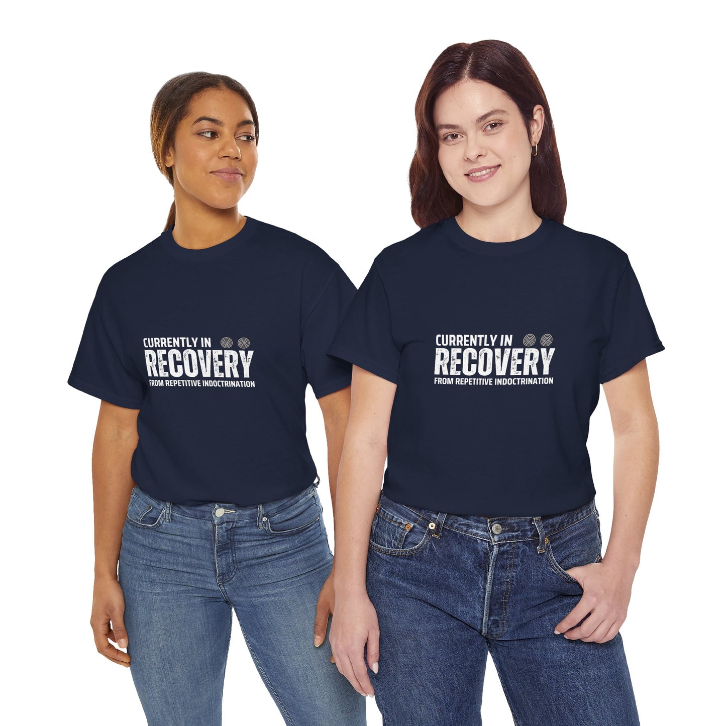 Currently in Recovery from Repetitive Indoctrination Unisex Cotton Tee USA