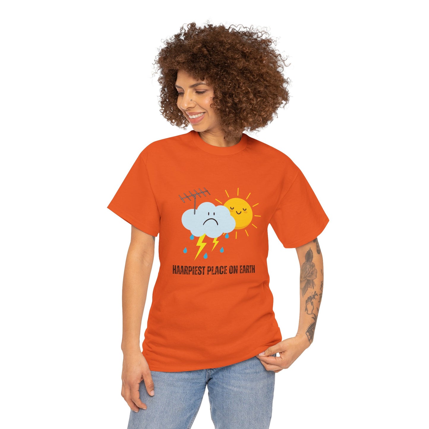 Haarpiest Place on Earth Unisex Cotton Tee USA