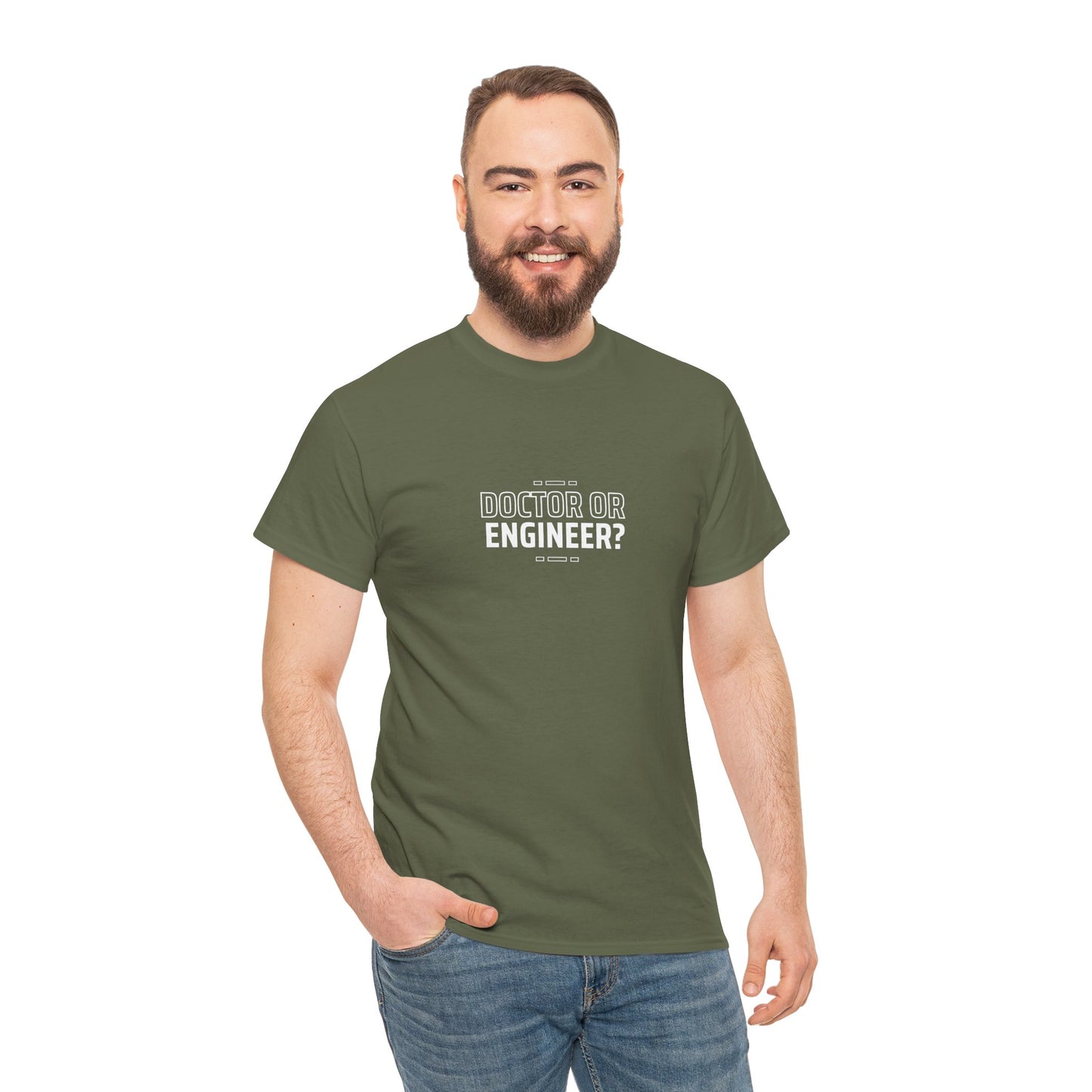 Doctor or Engineer Unisex Cotton Tee USA