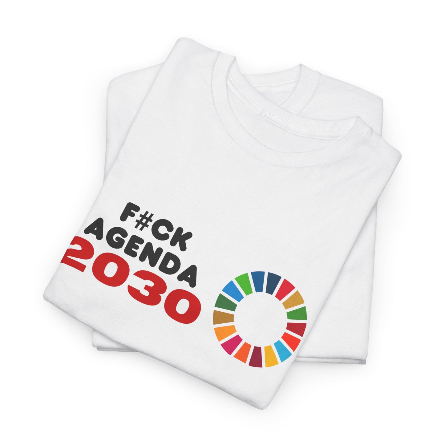 F#ck Agenda 2030 Unisex Cotton Tee USA