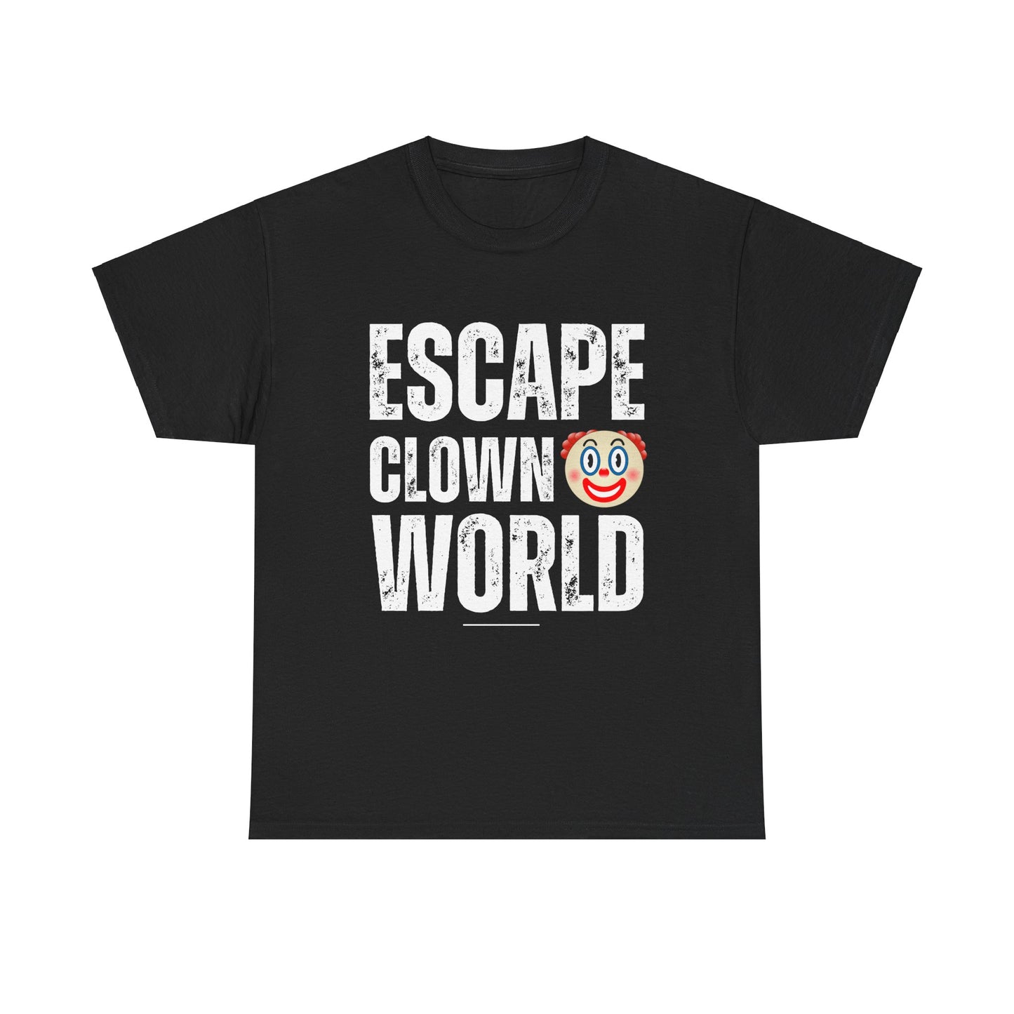 Escape Clown World Unisex Cotton Tee USA