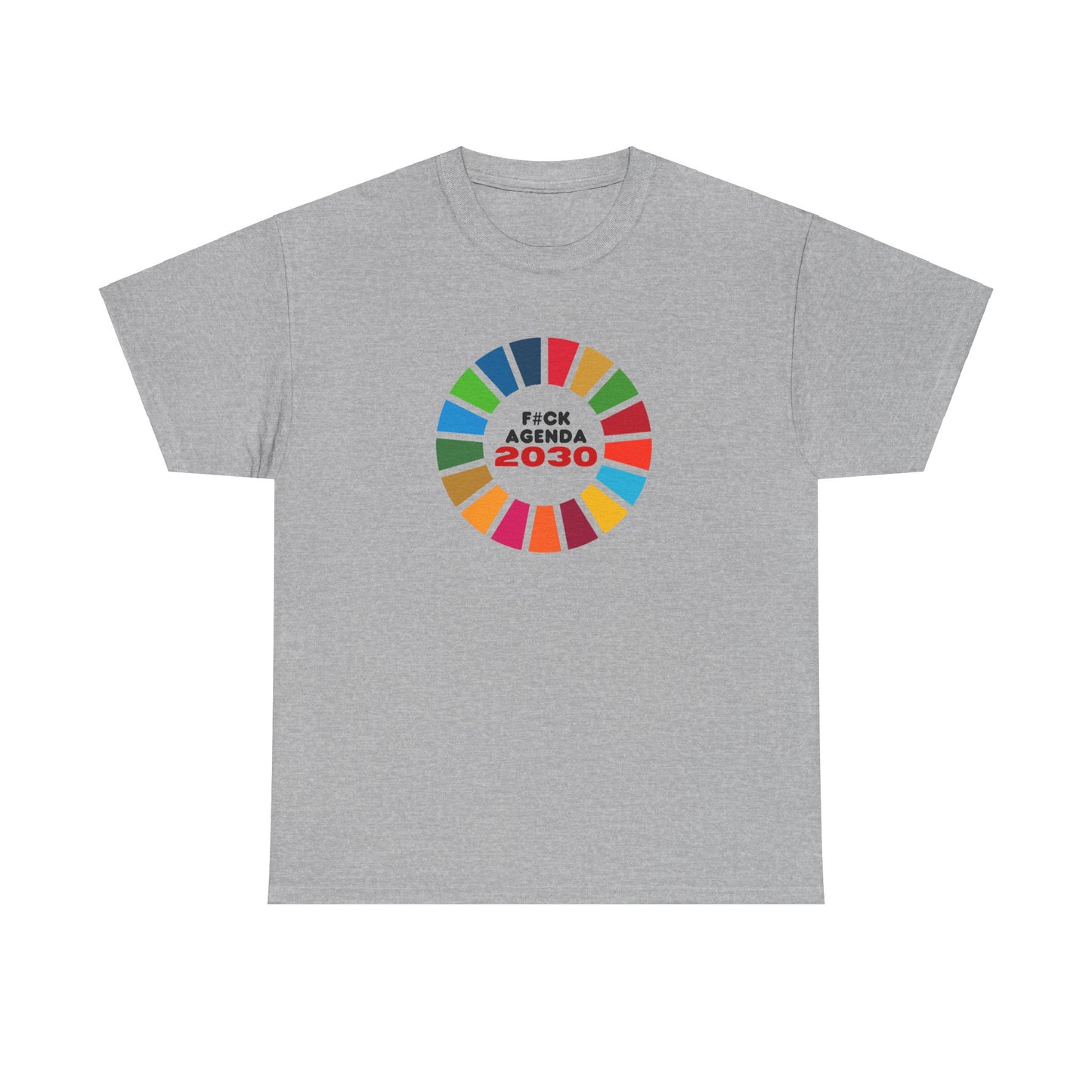 F#ck Agenda 2030 Unisex Cotton Tee USA