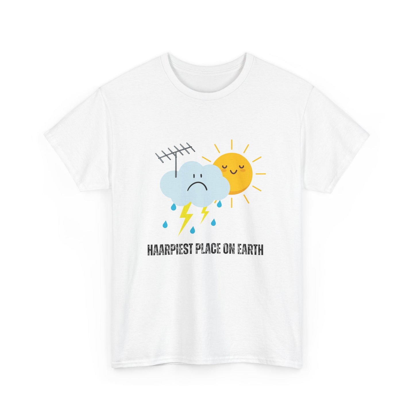 Haarpiest Place on Earth Unisex Cotton Tee USA