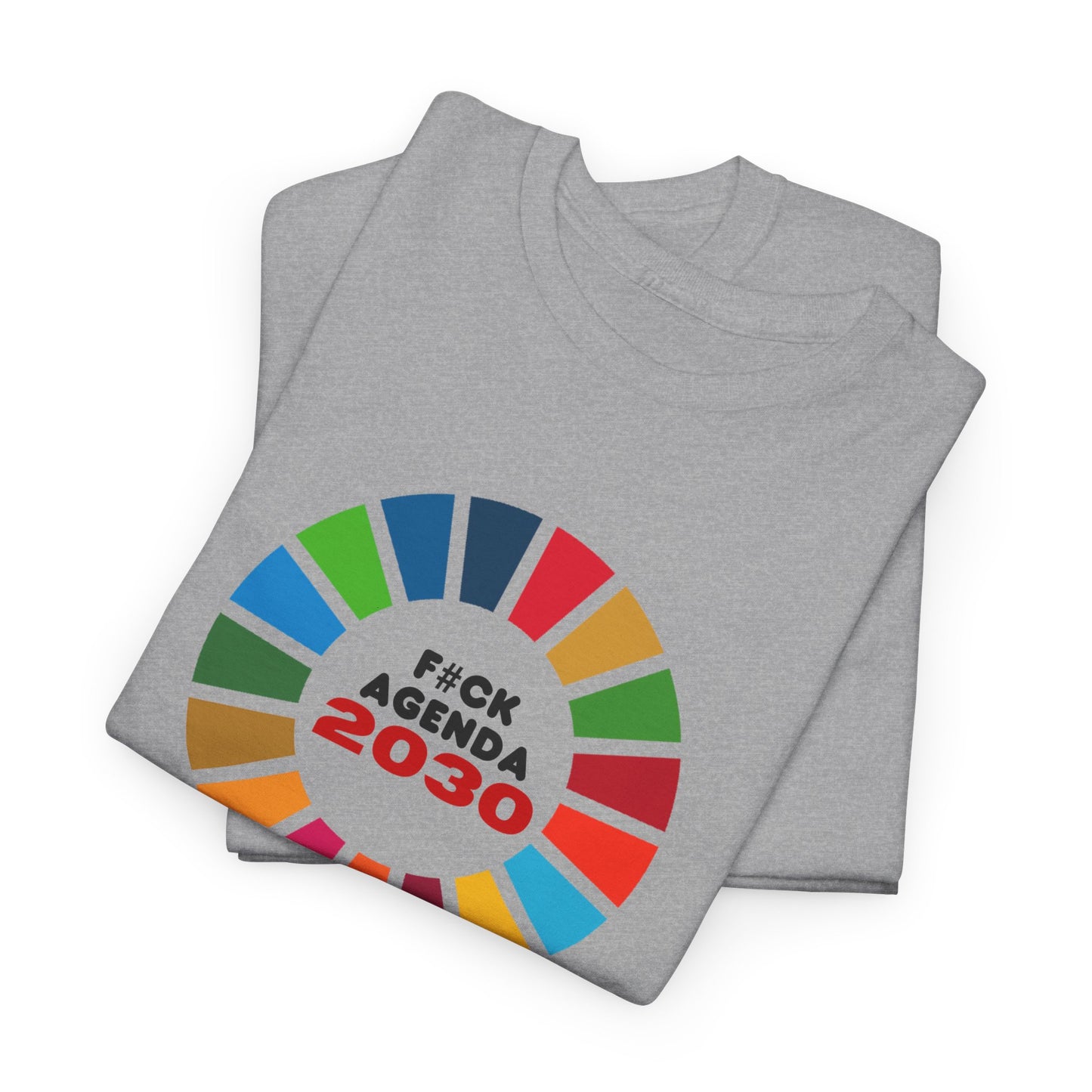 F#ck Agenda 2030 Unisex Cotton Tee USA