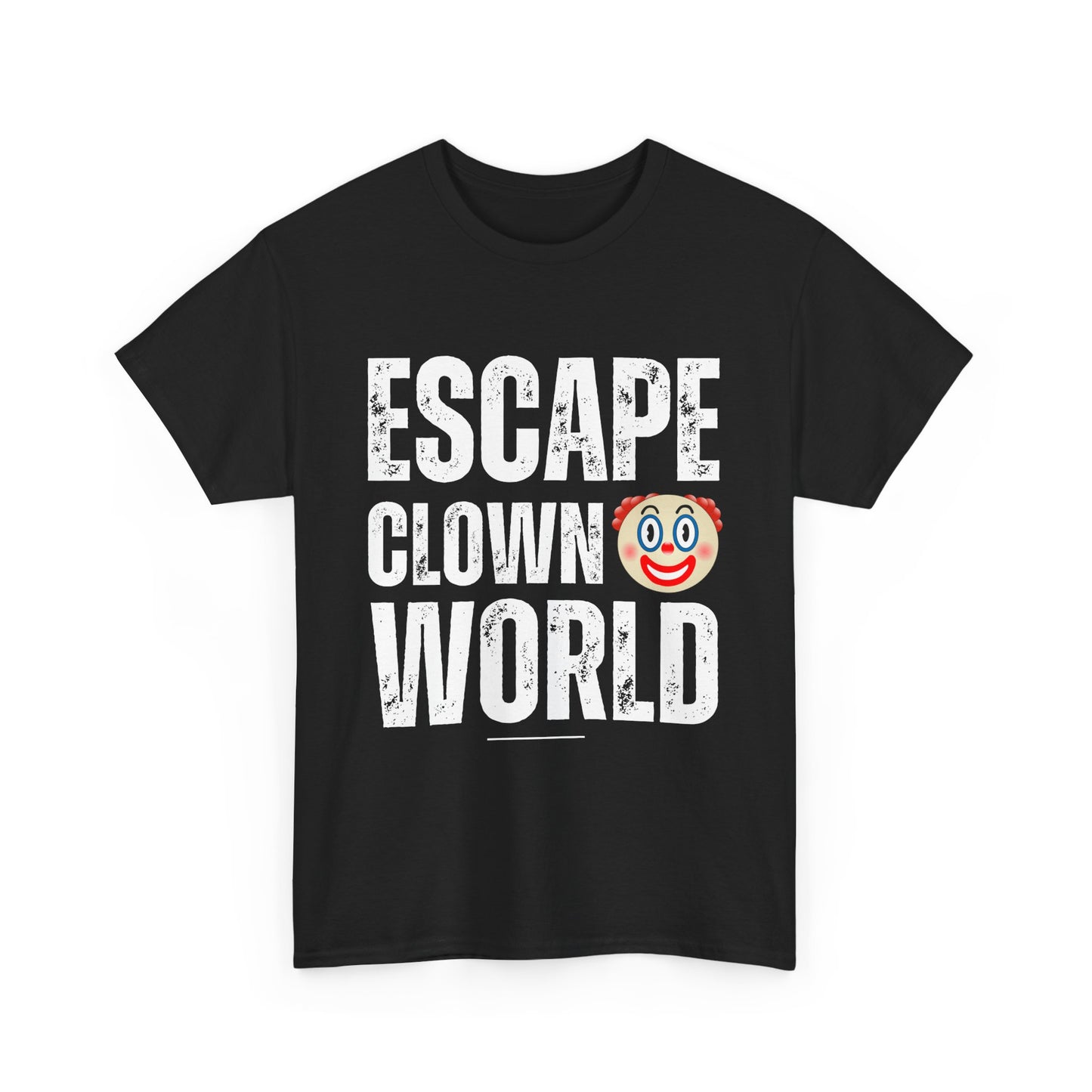 Escape Clown World Unisex Cotton Tee USA