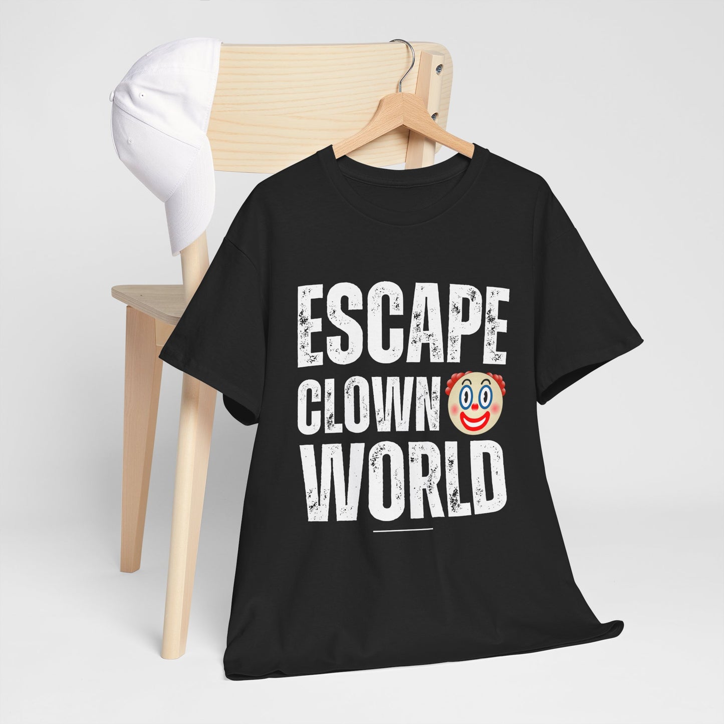 Escape Clown World Unisex Cotton Tee USA