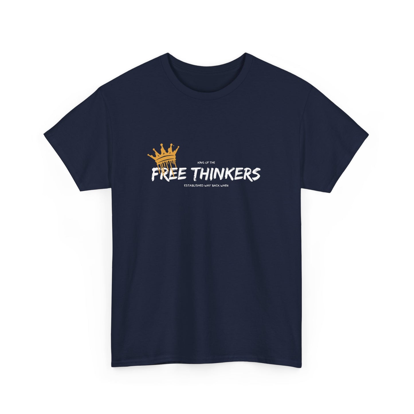 King of the Free Thinkers Unisex Cotton Tee USA