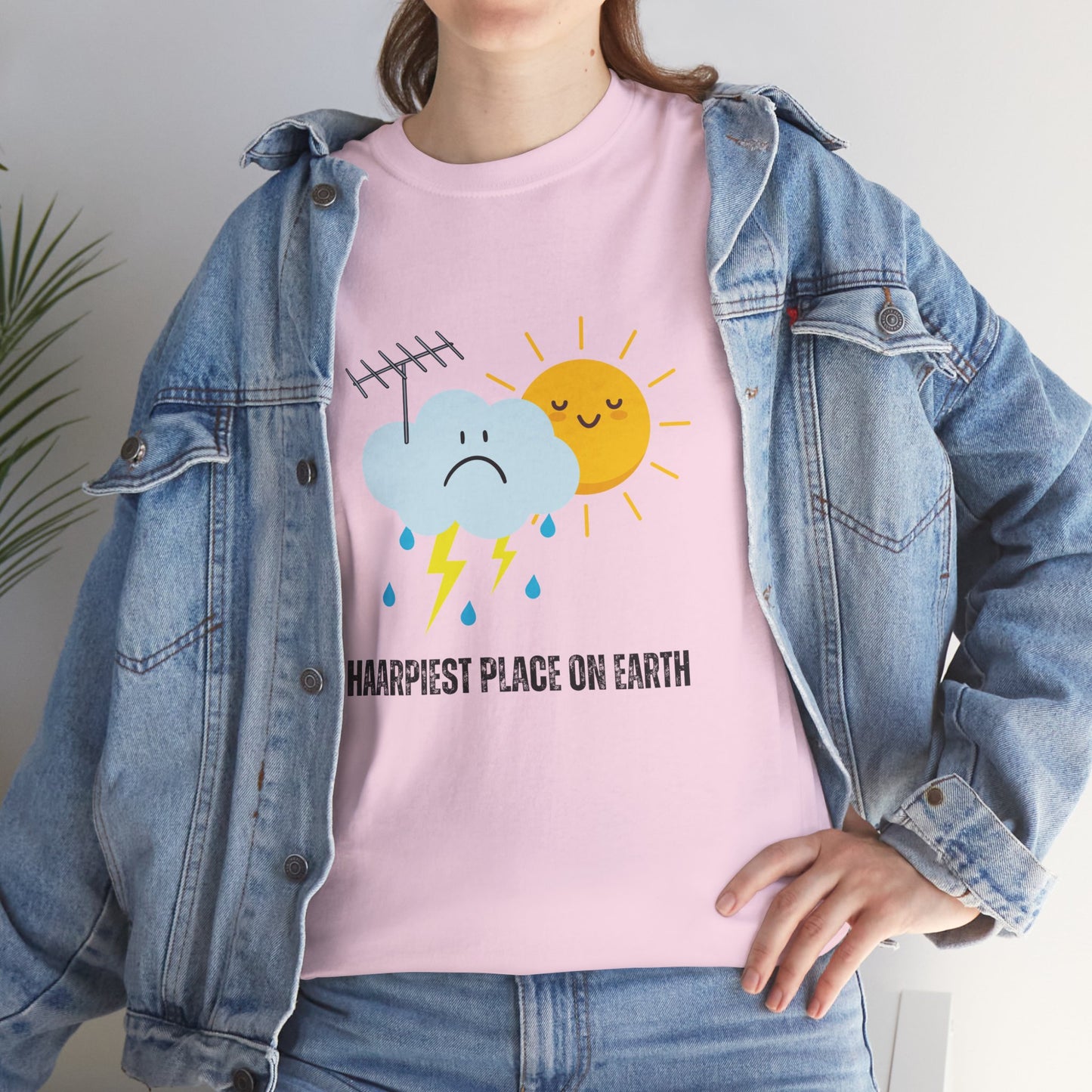 Haarpiest Place on Earth Unisex Cotton Tee USA