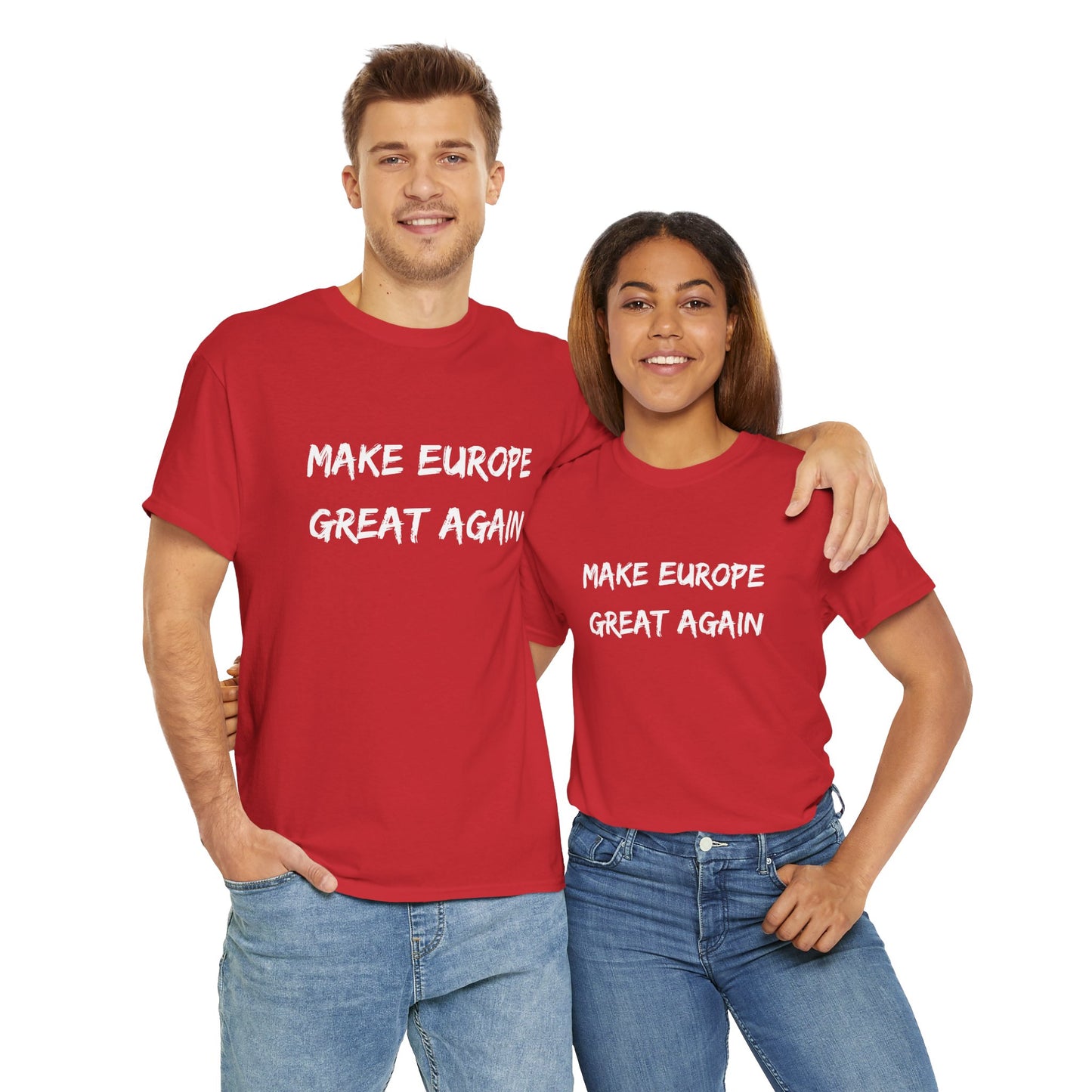 Make Europe Great Again Unisex Cotton Tee USA