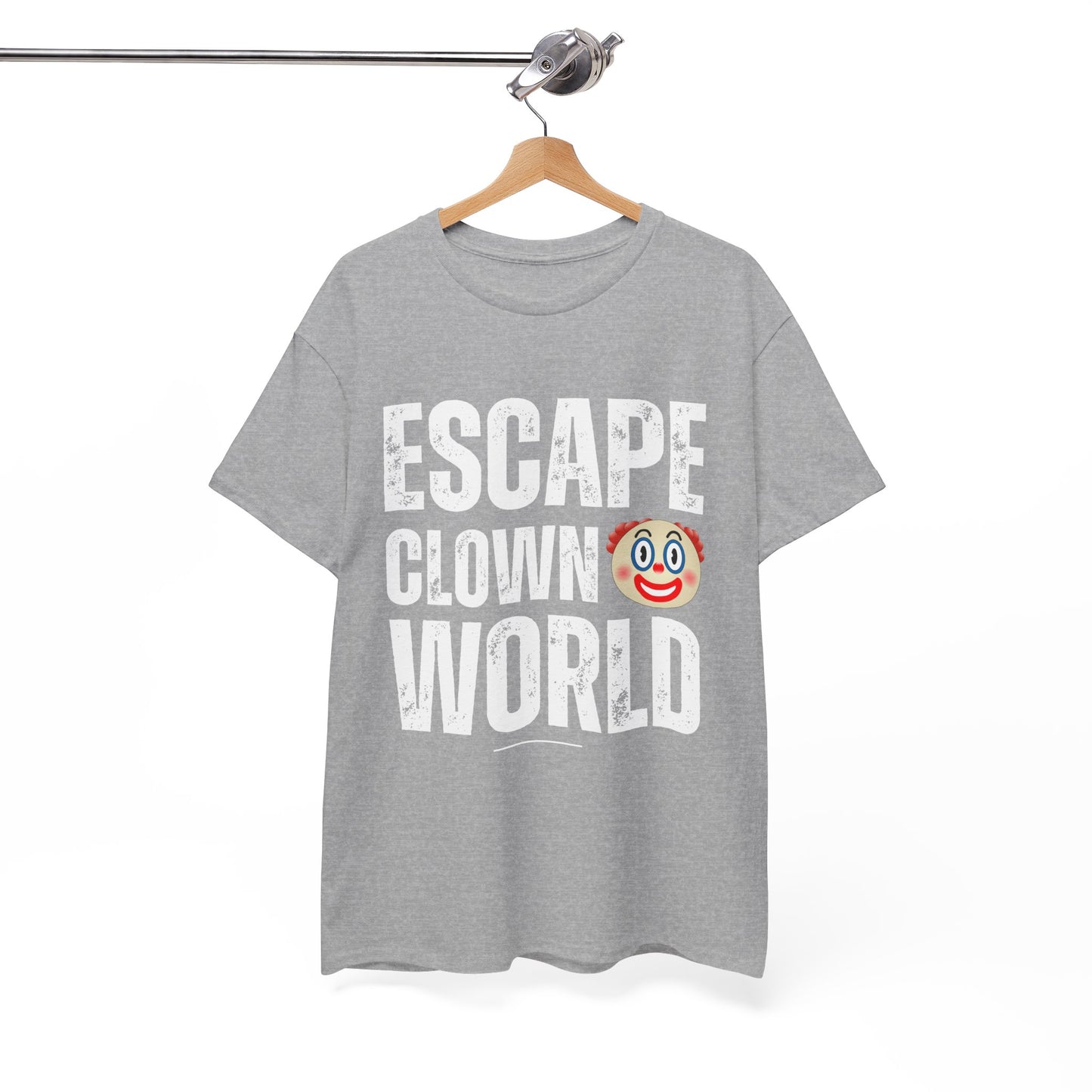 Escape Clown World Unisex Cotton Tee USA