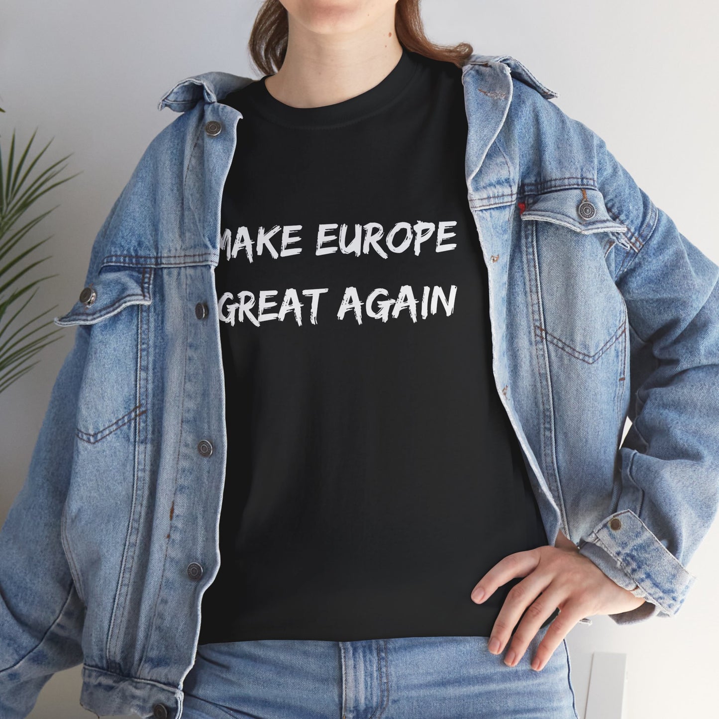 Make Europe Great Again Unisex Cotton Tee USA