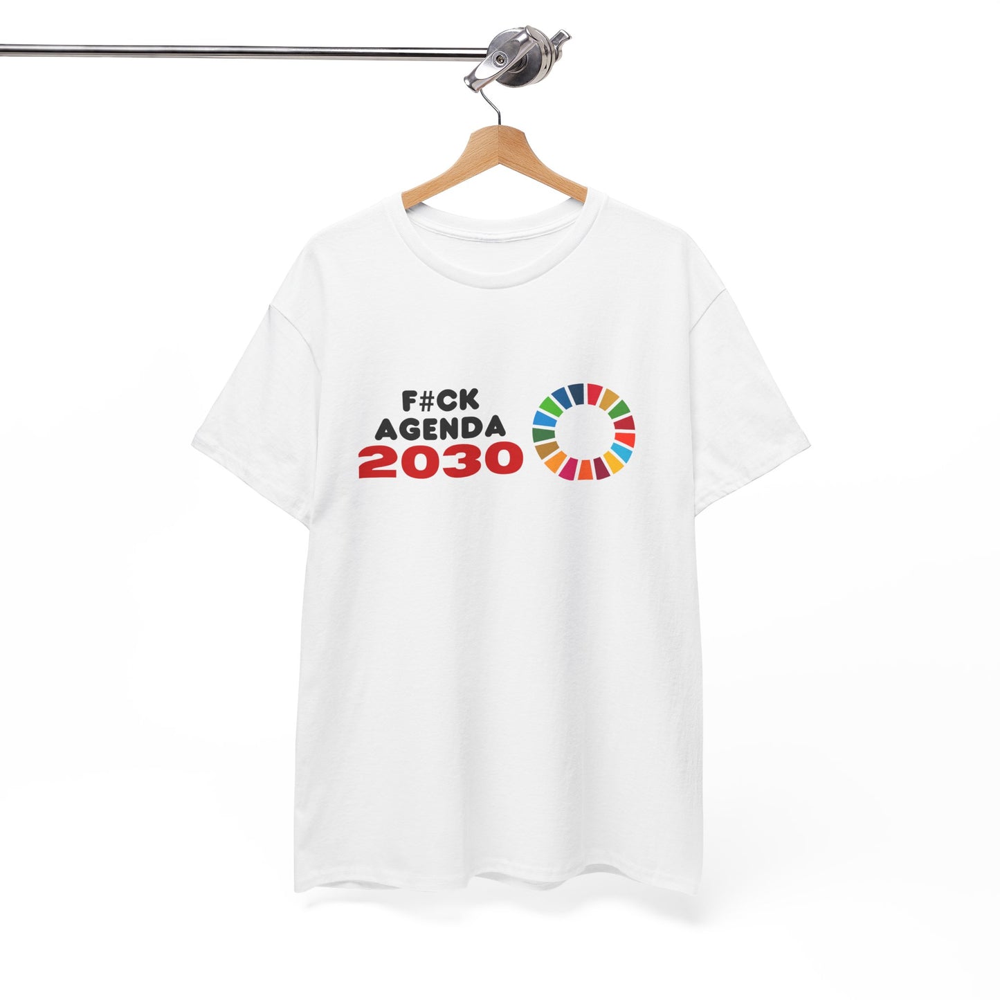 F#ck Agenda 2030 Unisex Cotton Tee USA