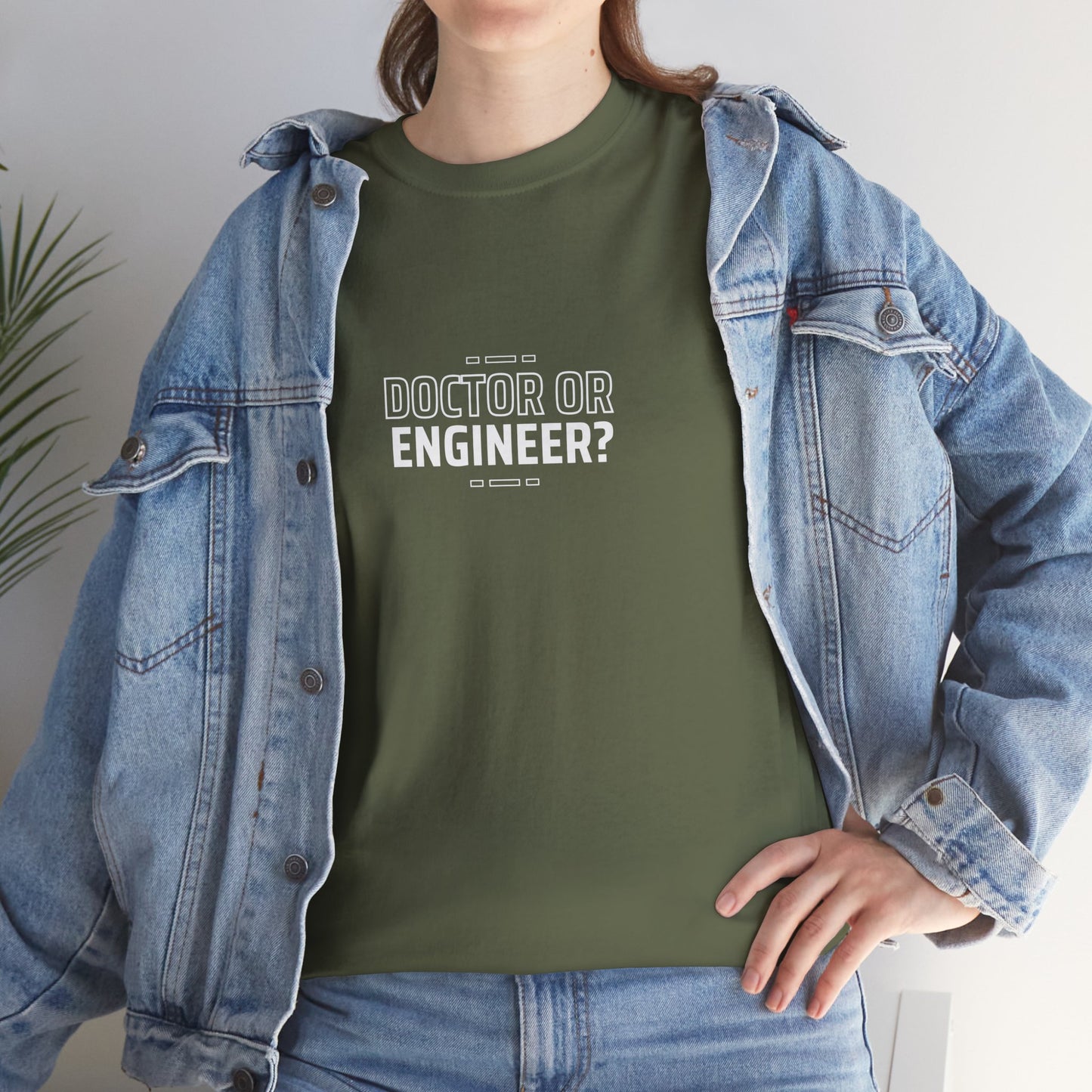 Doctor or Engineer Unisex Cotton Tee USA