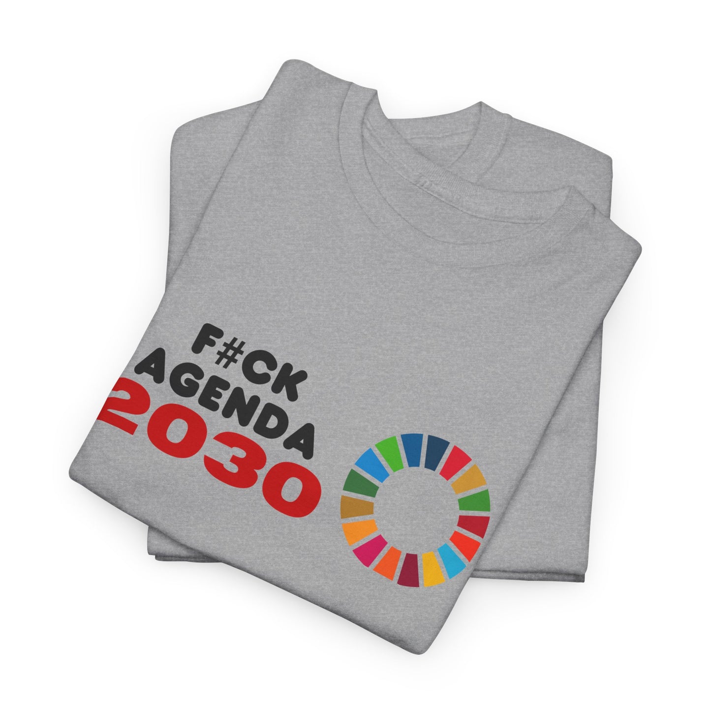 F#ck Agenda 2030 Unisex Cotton Tee USA