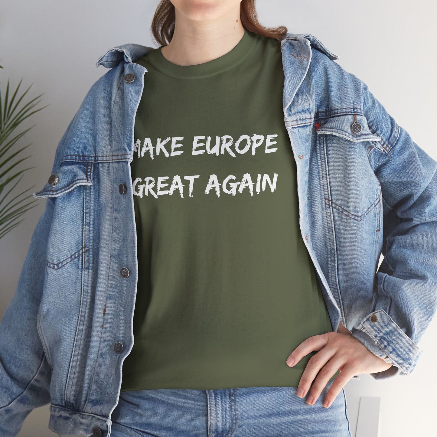 Make Europe Great Again Unisex Cotton Tee USA