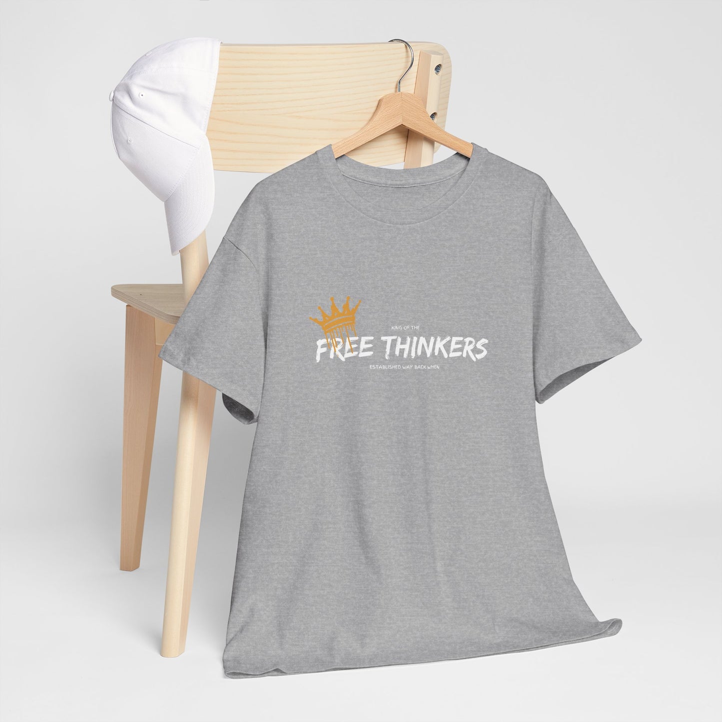 King of the Free Thinkers Unisex Cotton Tee USA