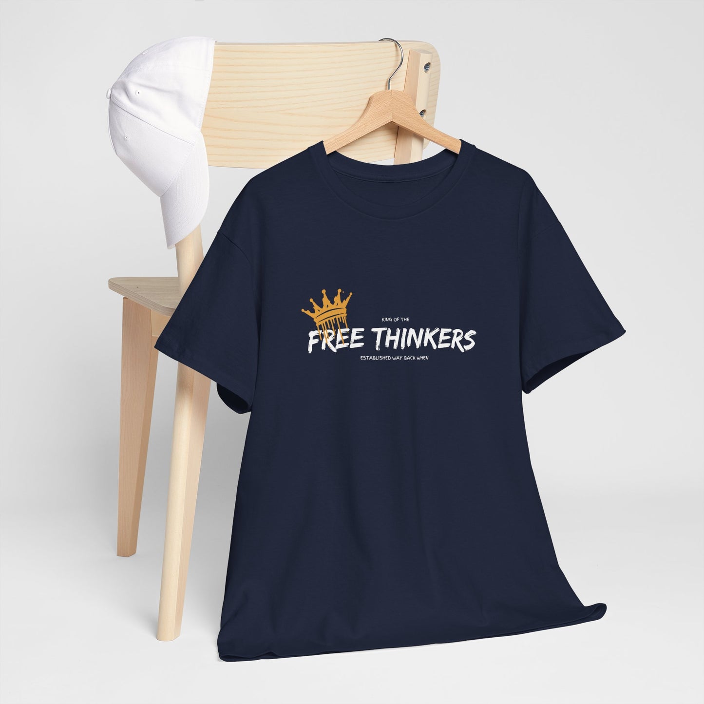 King of the Free Thinkers Unisex Cotton Tee USA