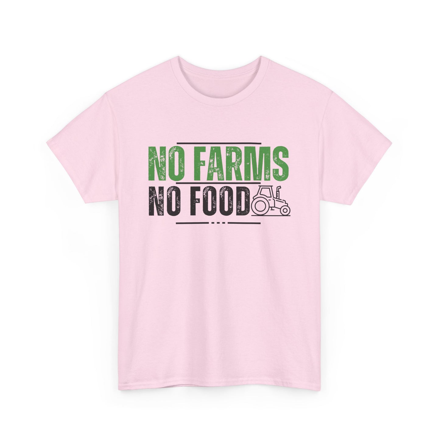 No Farms No Food Unisex Heavy Cotton Tee USA