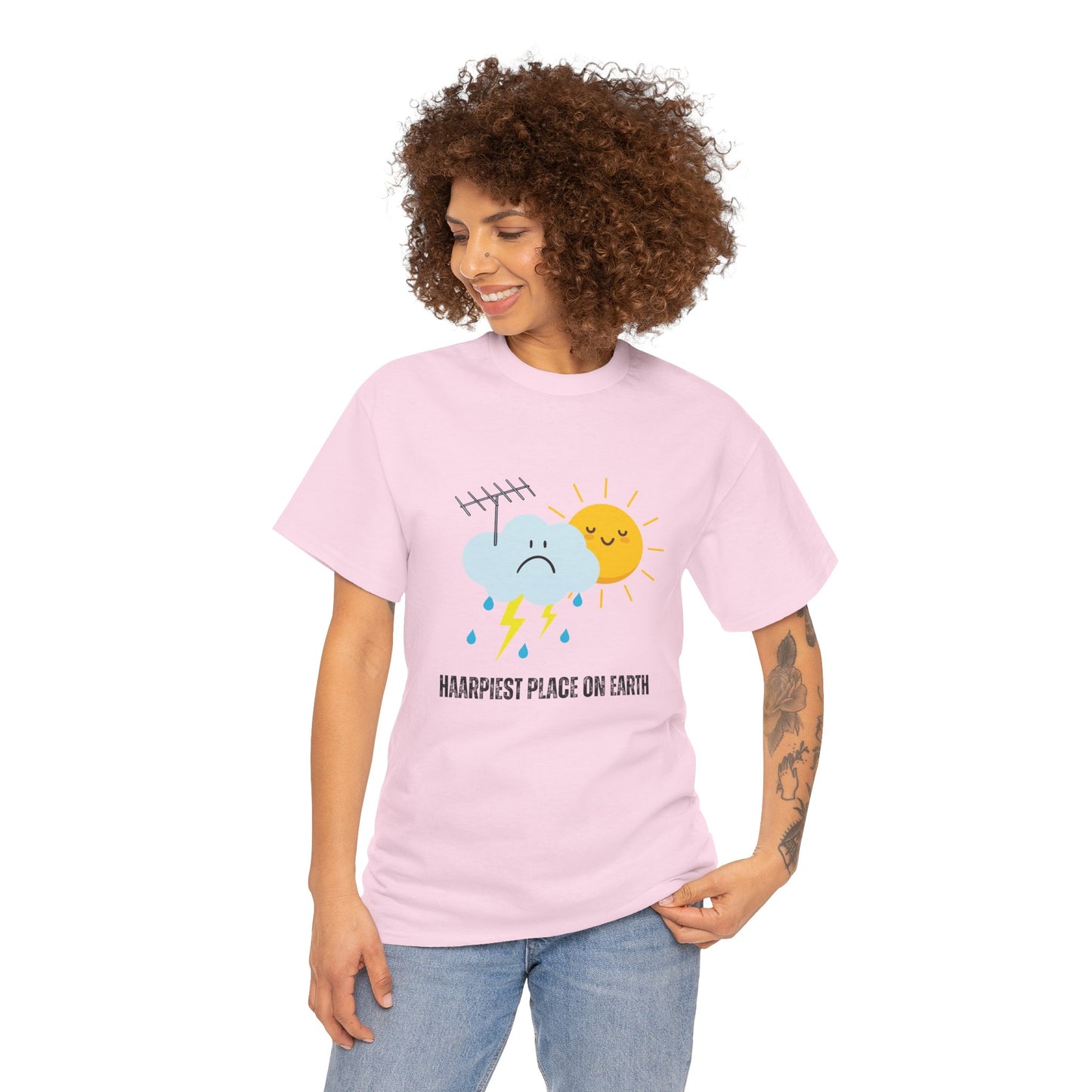 Haarpiest Place on Earth Unisex Cotton Tee USA