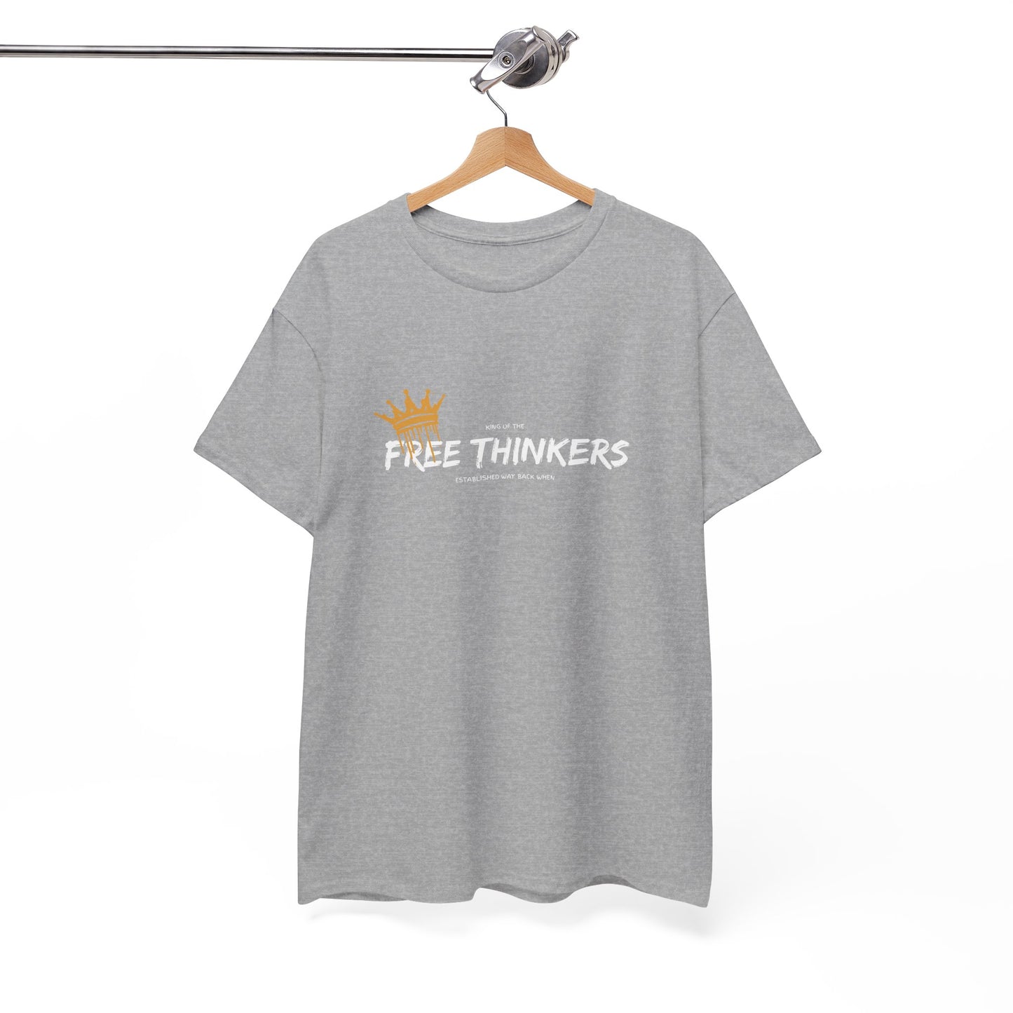 King of the Free Thinkers Unisex Cotton Tee USA