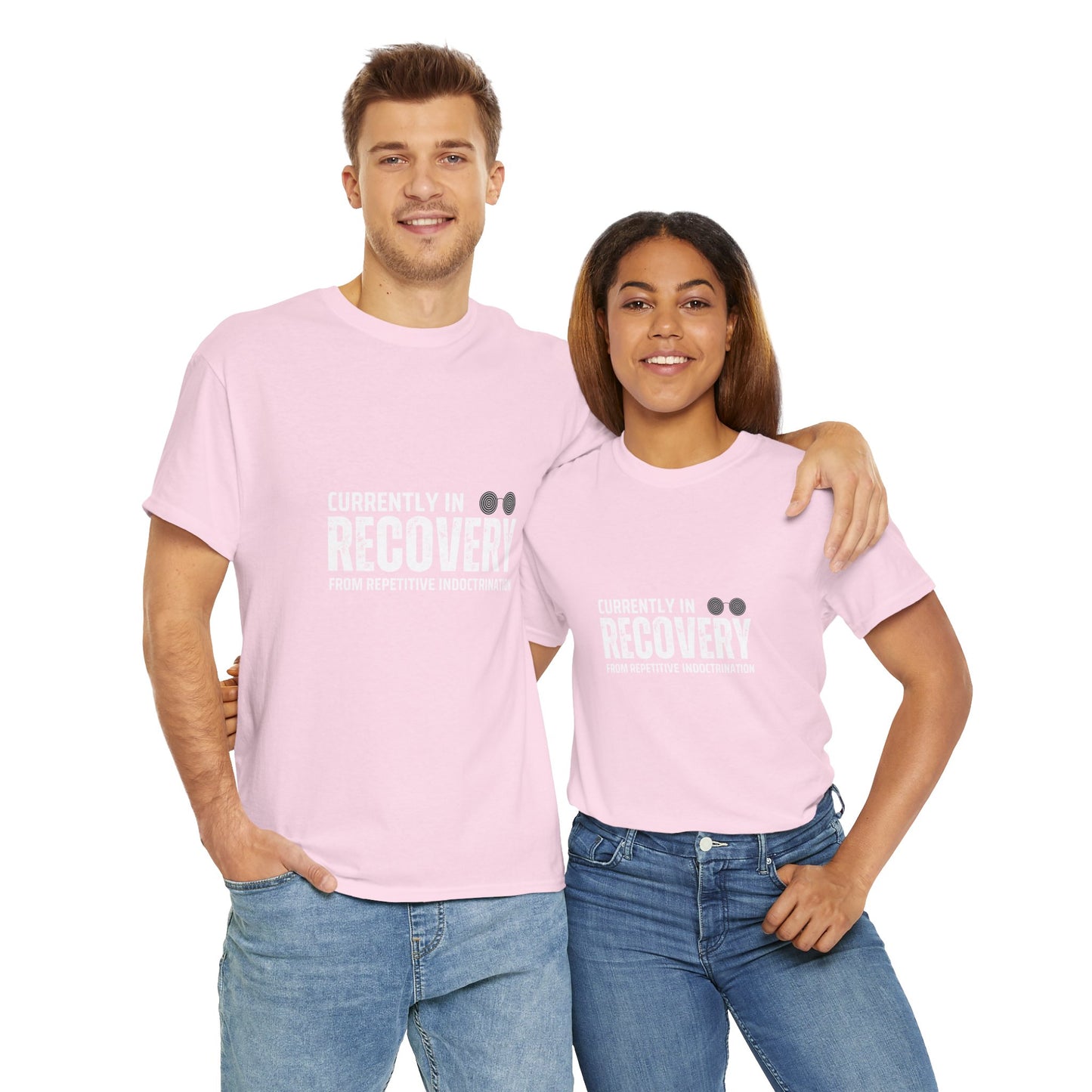 Currently in Recovery from Repetitive Indoctrination Unisex Cotton Tee USA