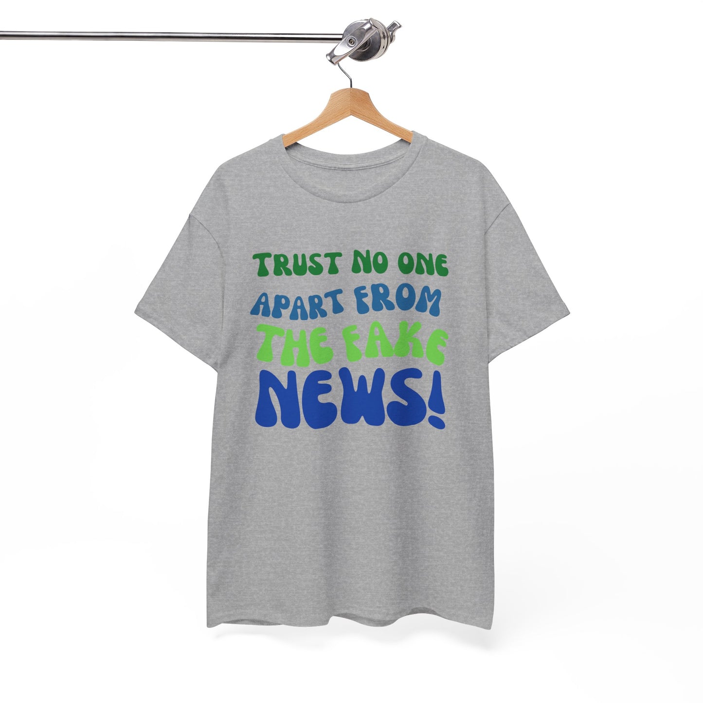 Trust No one Apart from the Fake News Unisex Cotton Tee USA